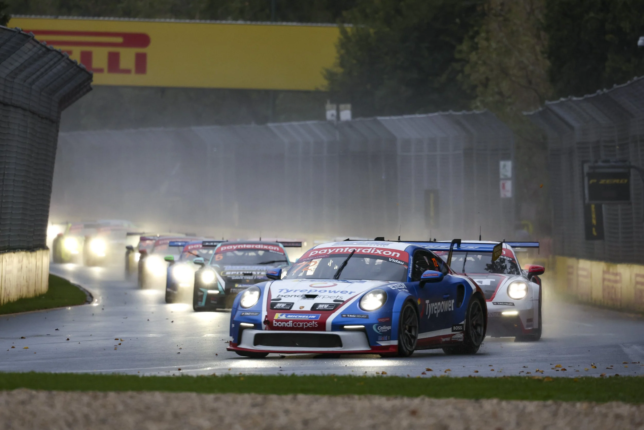 Vidau breaks through for maiden wet-weather win