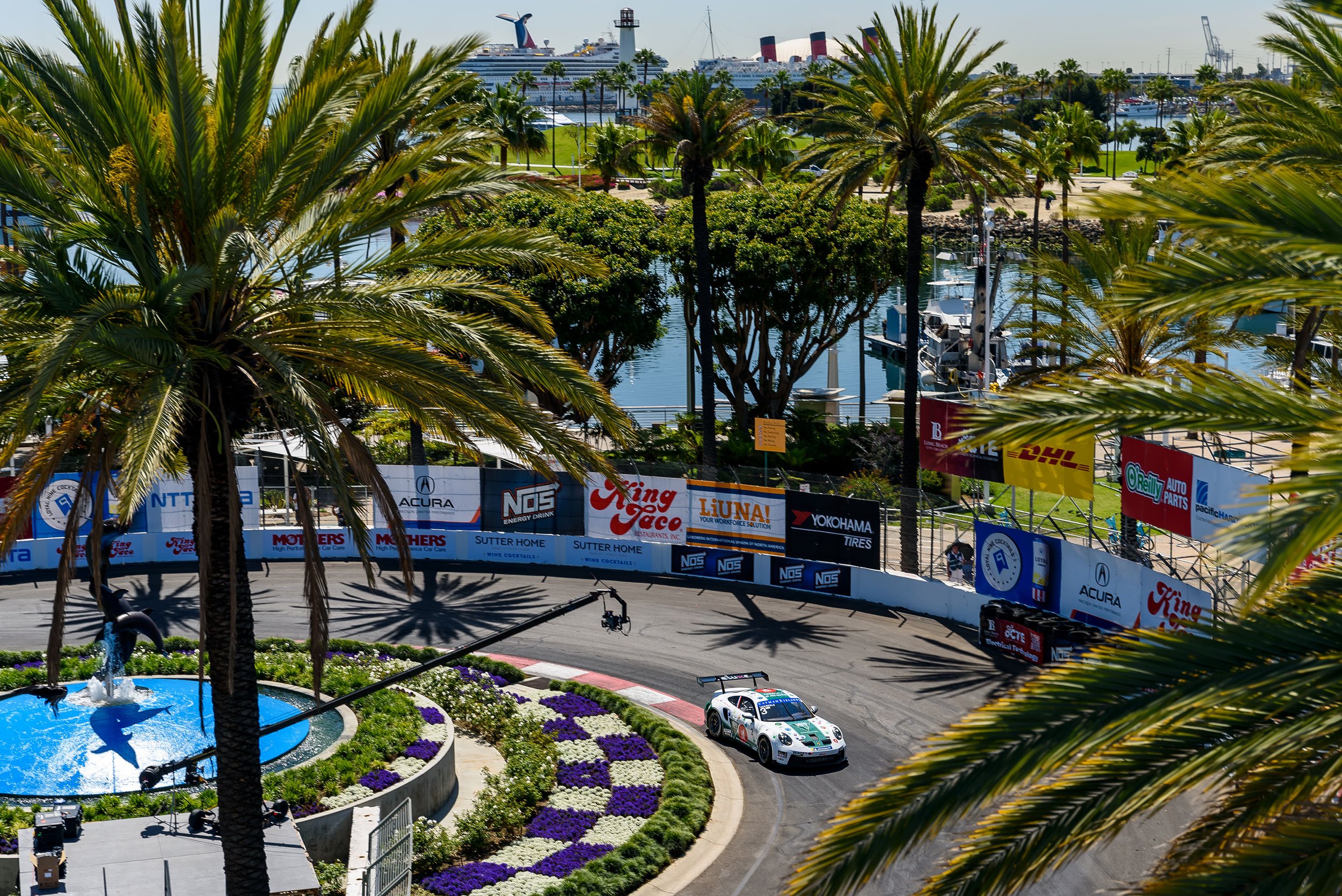 Porsche Carrera Cup Takes to Streets of Long Beach