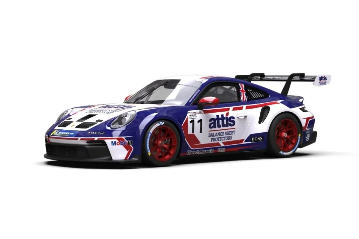 Will Aspin welcomes Attis as 2023 partner with Carrera Cup title the target