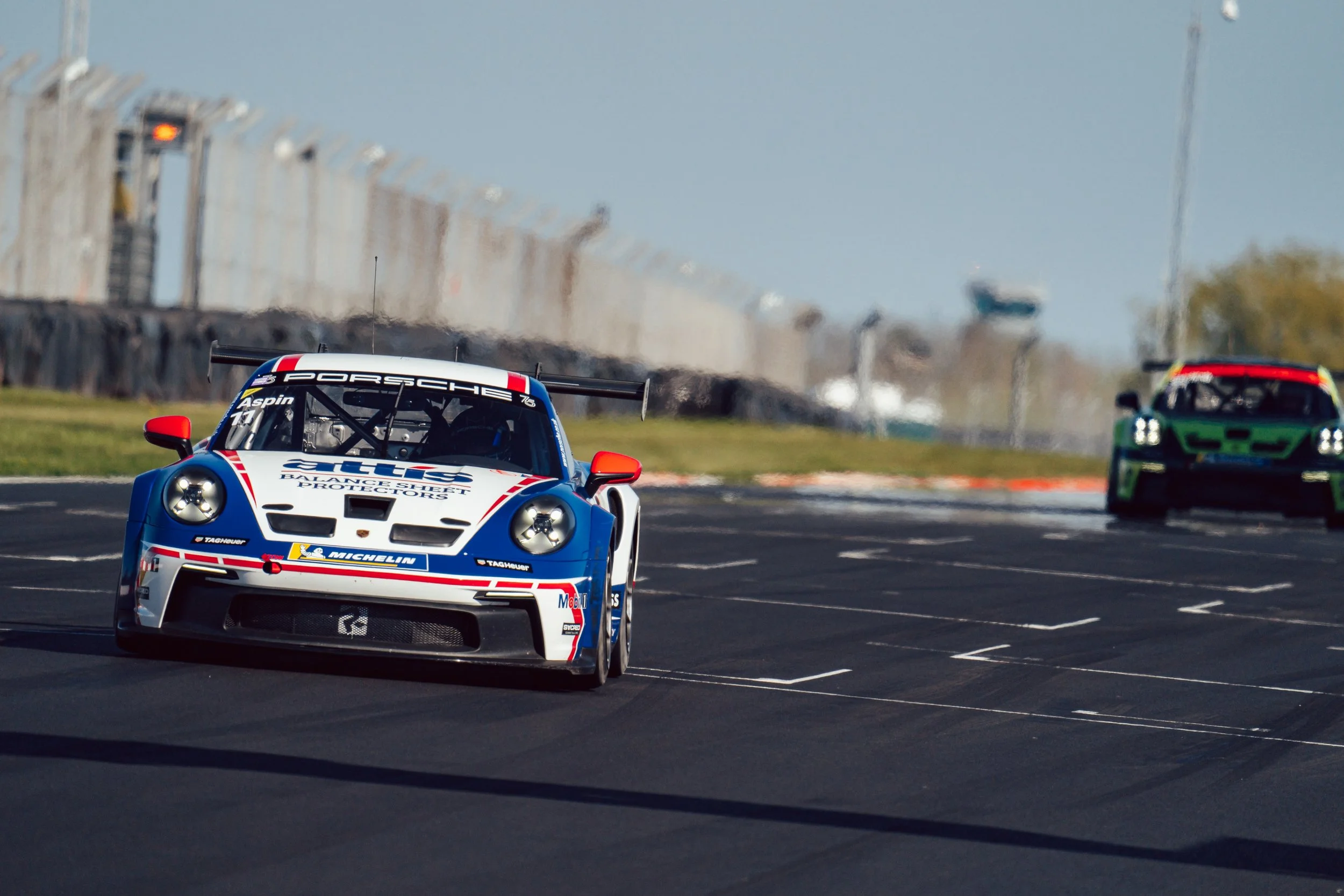 Will Aspin disappointed after tyre gamble fails to pay off in Carrera Cup opener