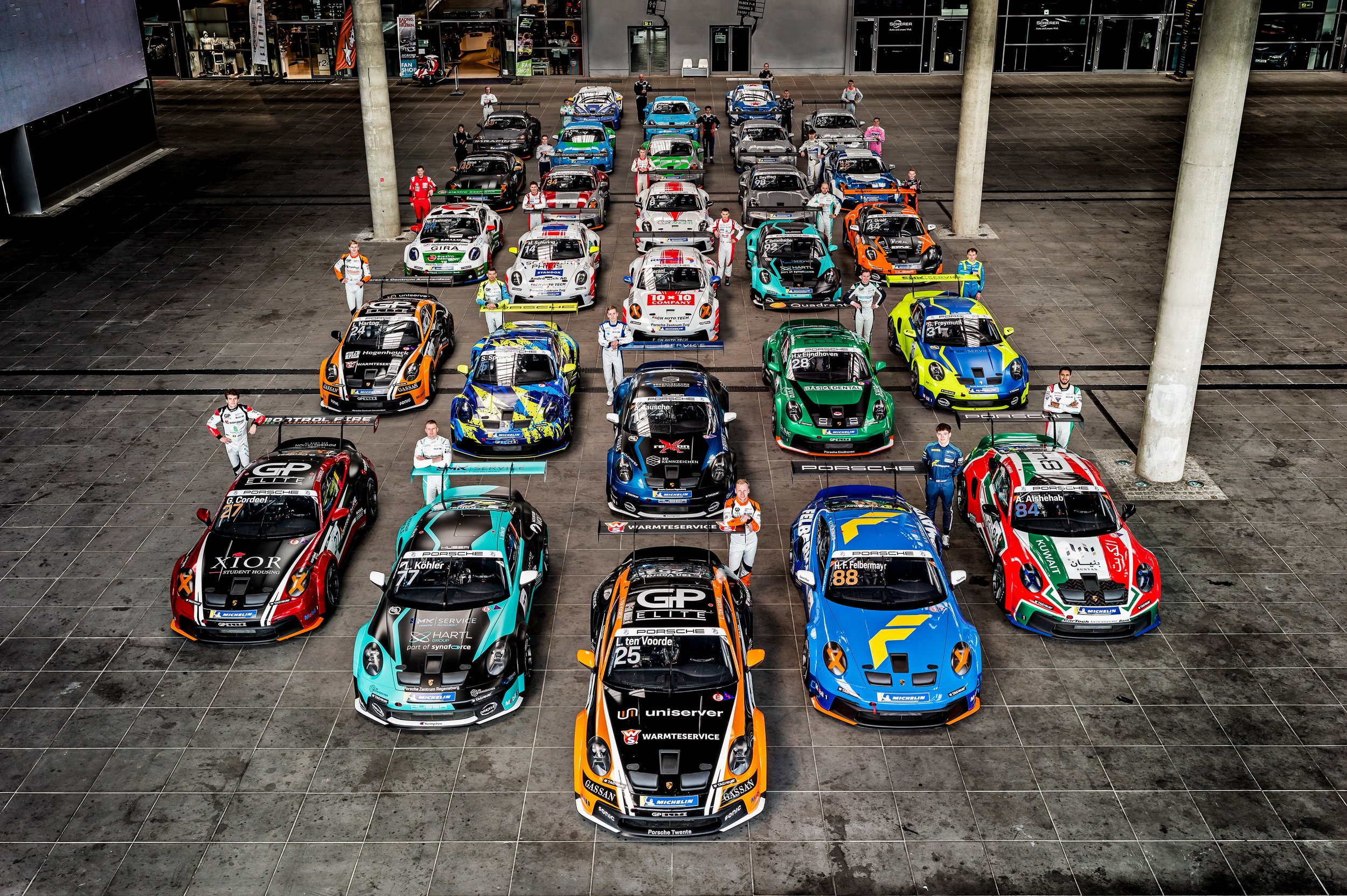 32 vehicles contest opening round in Spa, ProSieben as new TV partner