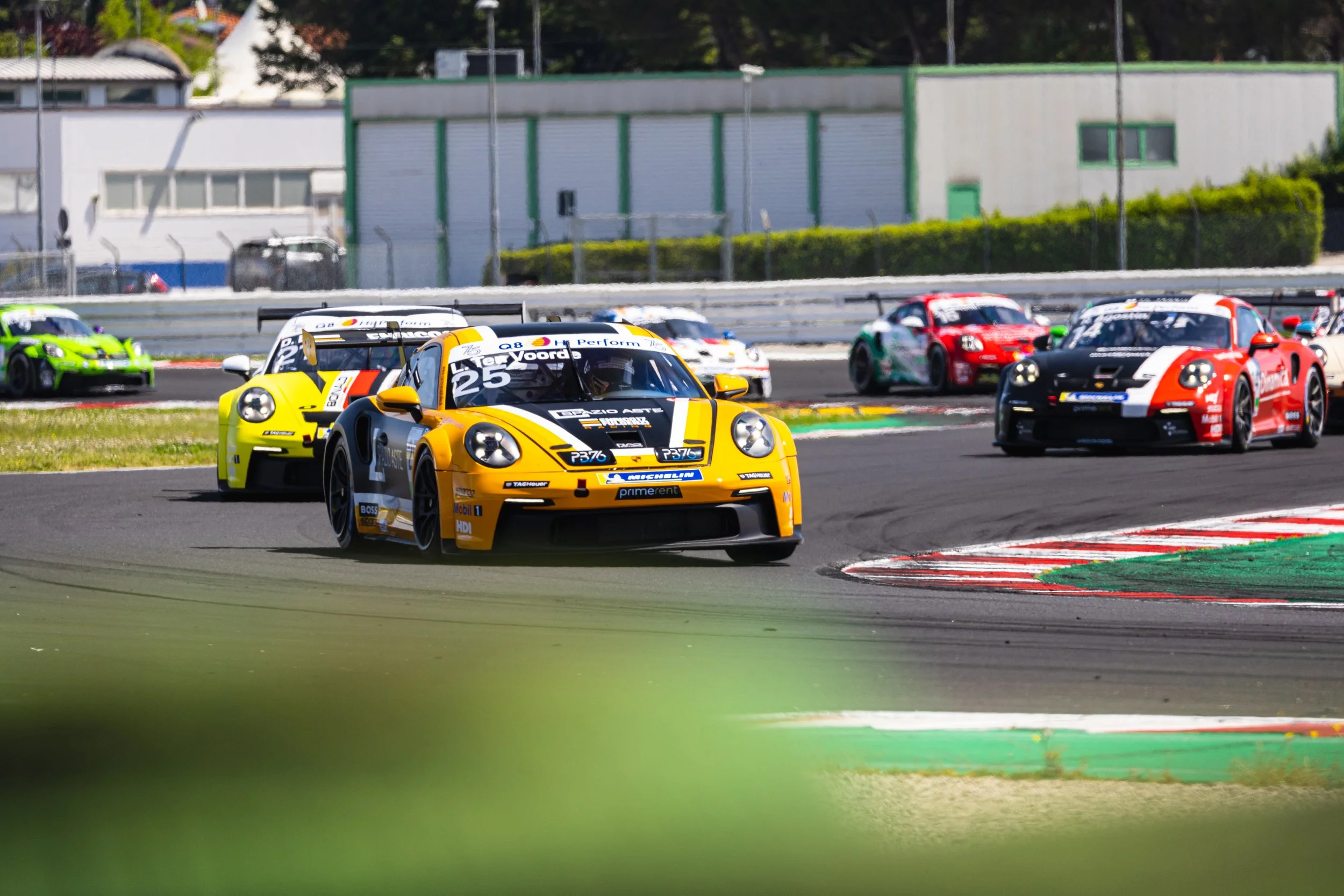 Porsche Carrera Cup Italia, Ten Voorde doubles in race 2 at Misano