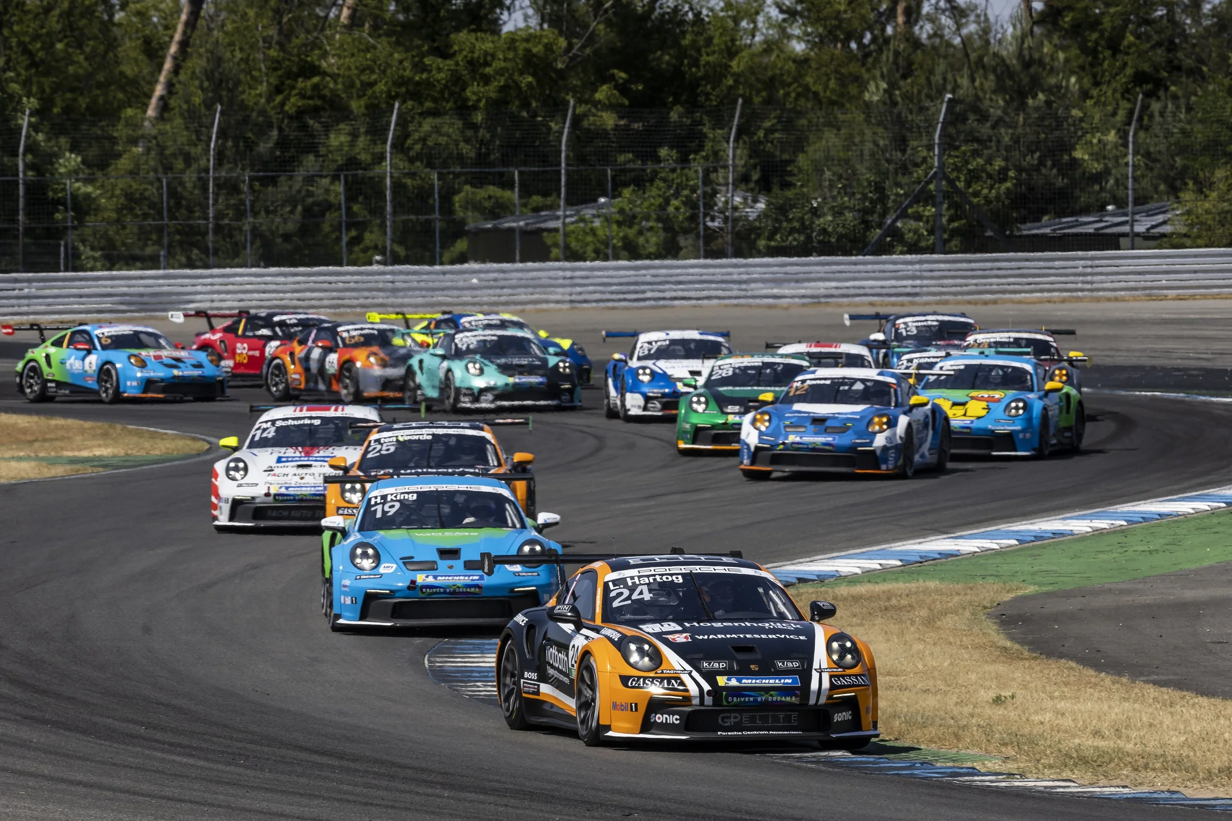 With second win of the season Loek Hartog reclaims series lead in the Porsche Carrera Cup Deutschland