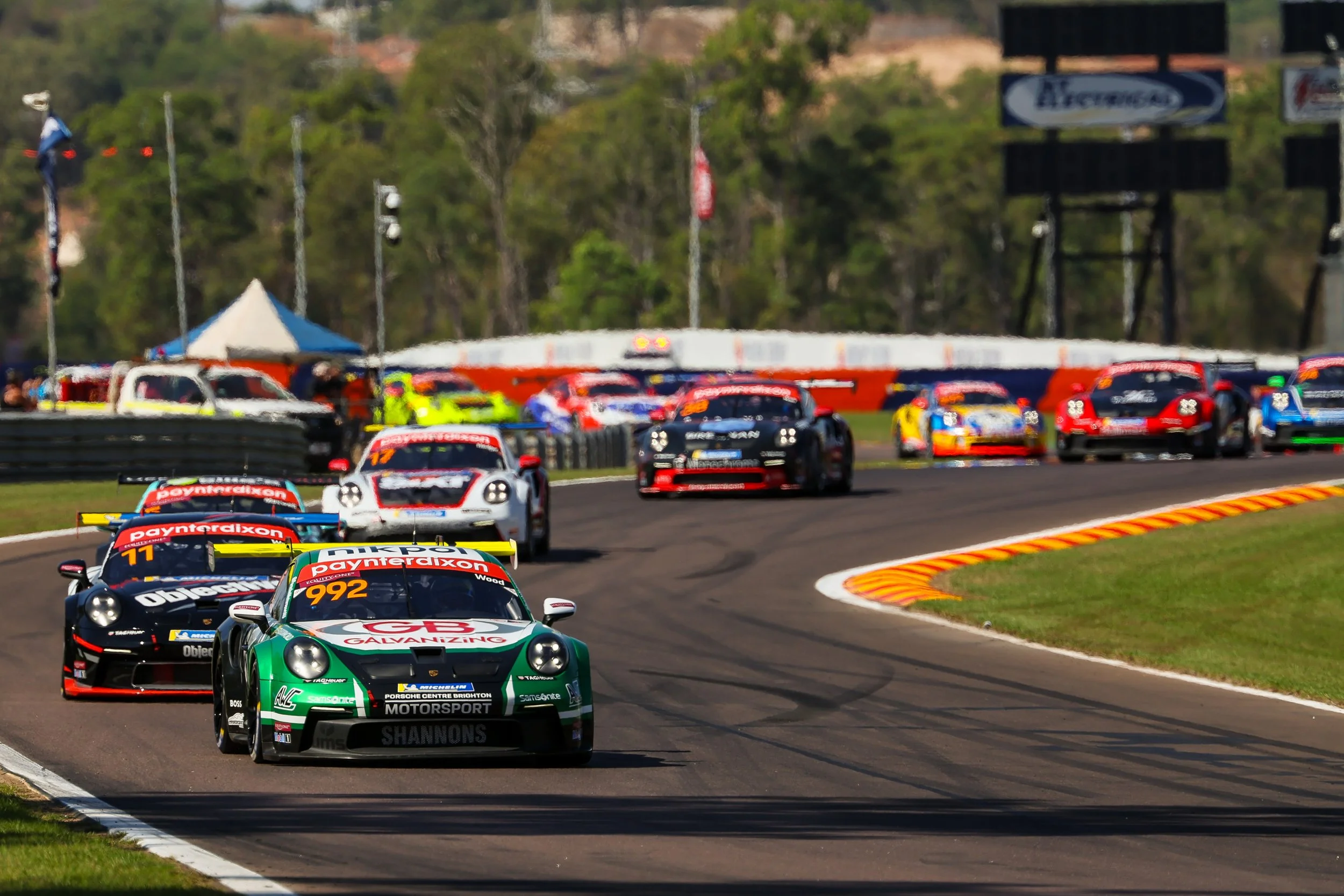 Darwin sweep for Wood in milestone Carrera Cup weekend