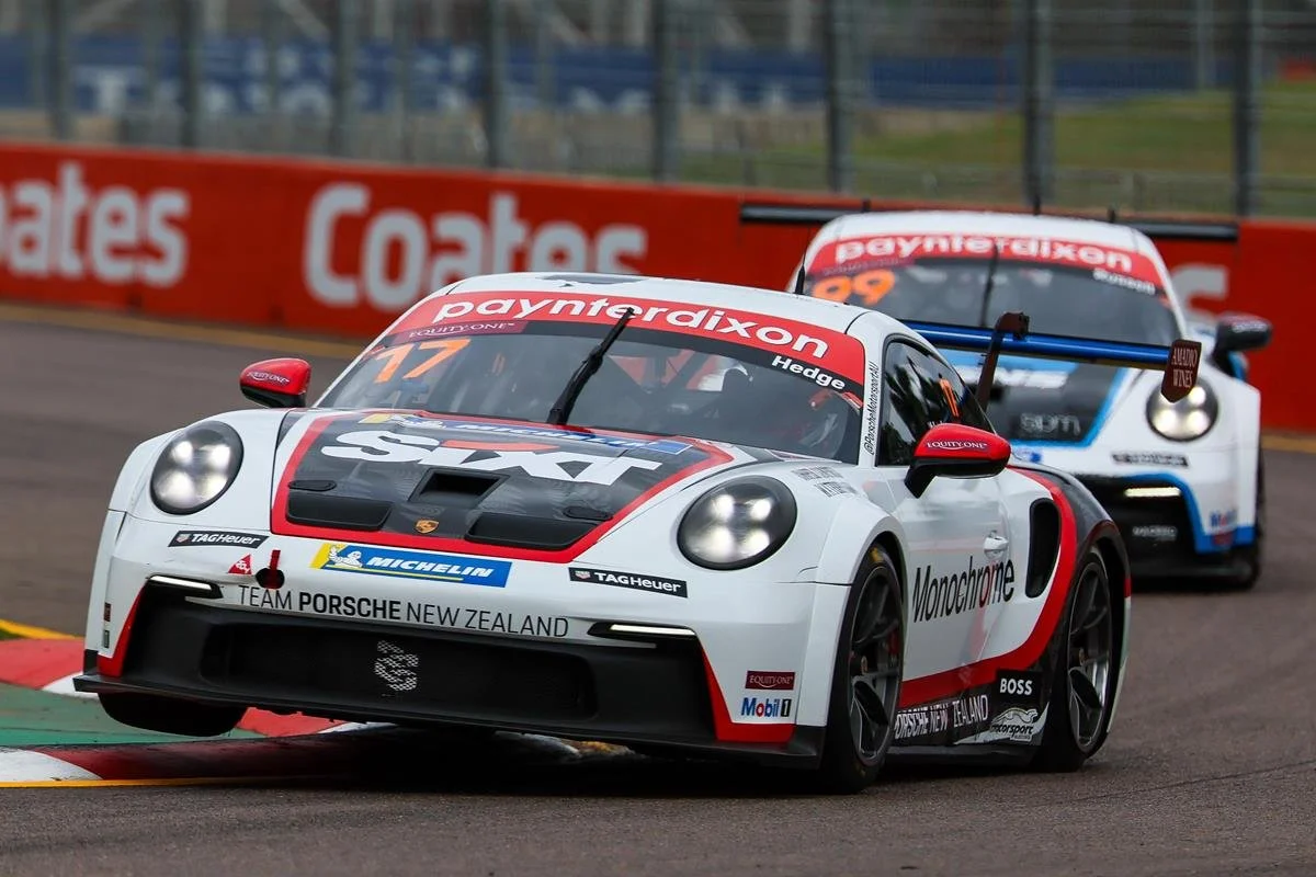 Callum Hedge on top early in Townsville Practice