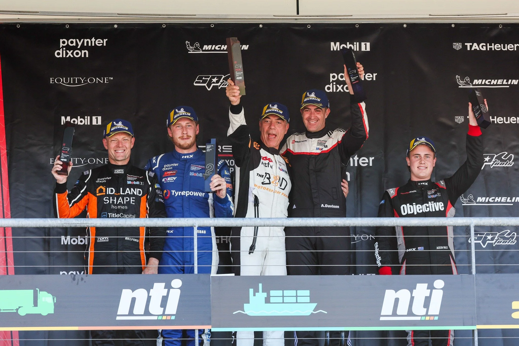Davison, Shahin take last-race wins to claim Townsville Carrera Cup round