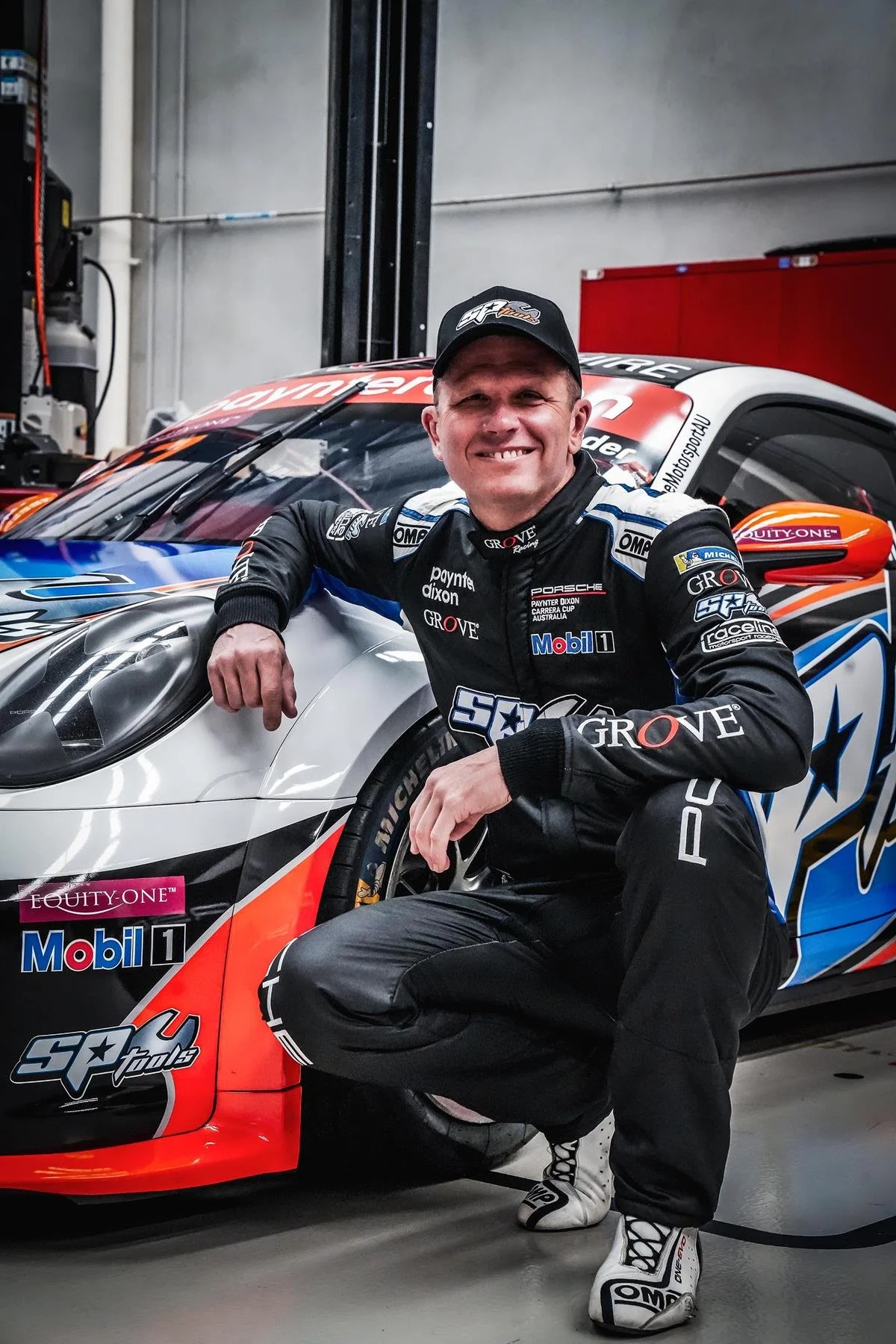 Garth Tander to race SP Tools-backed Porsche at The Bend Motorsport Park
