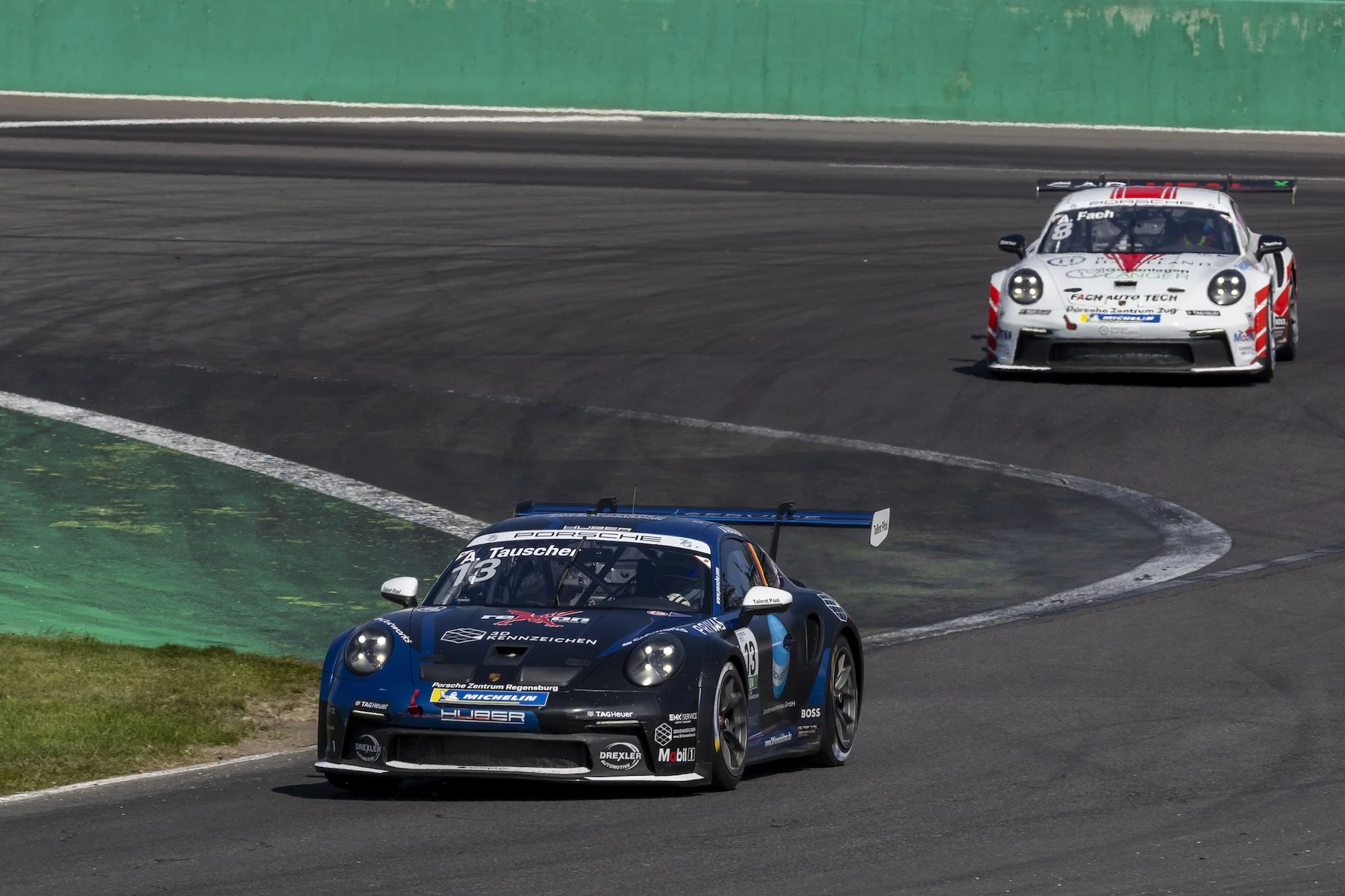 Huber Racing collects important points during difficult race weekend