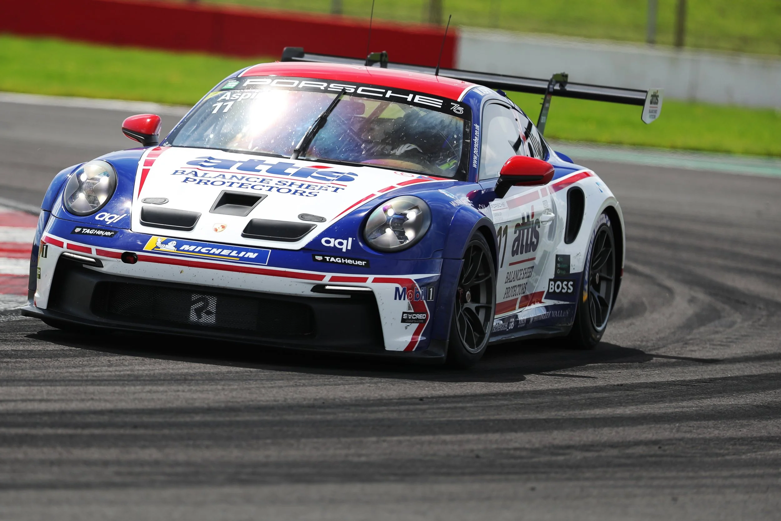 Will Aspin frustrated but taking the positives on trying weekend at Donington Park