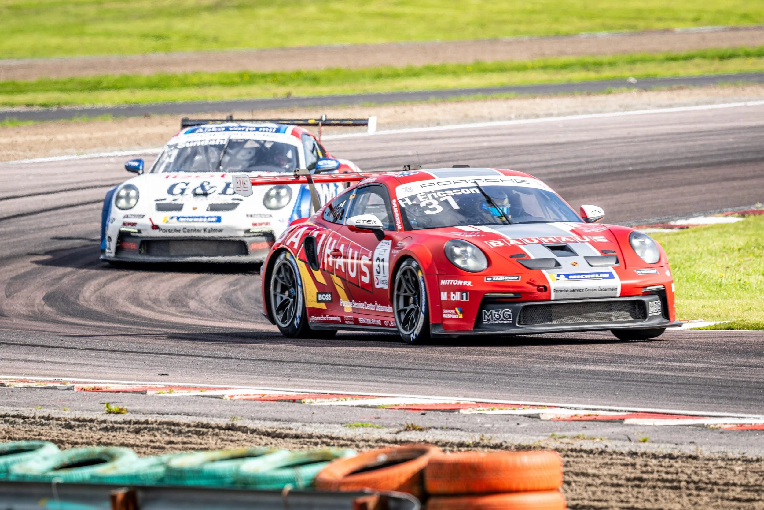 Ericsson in championship lead after double podium