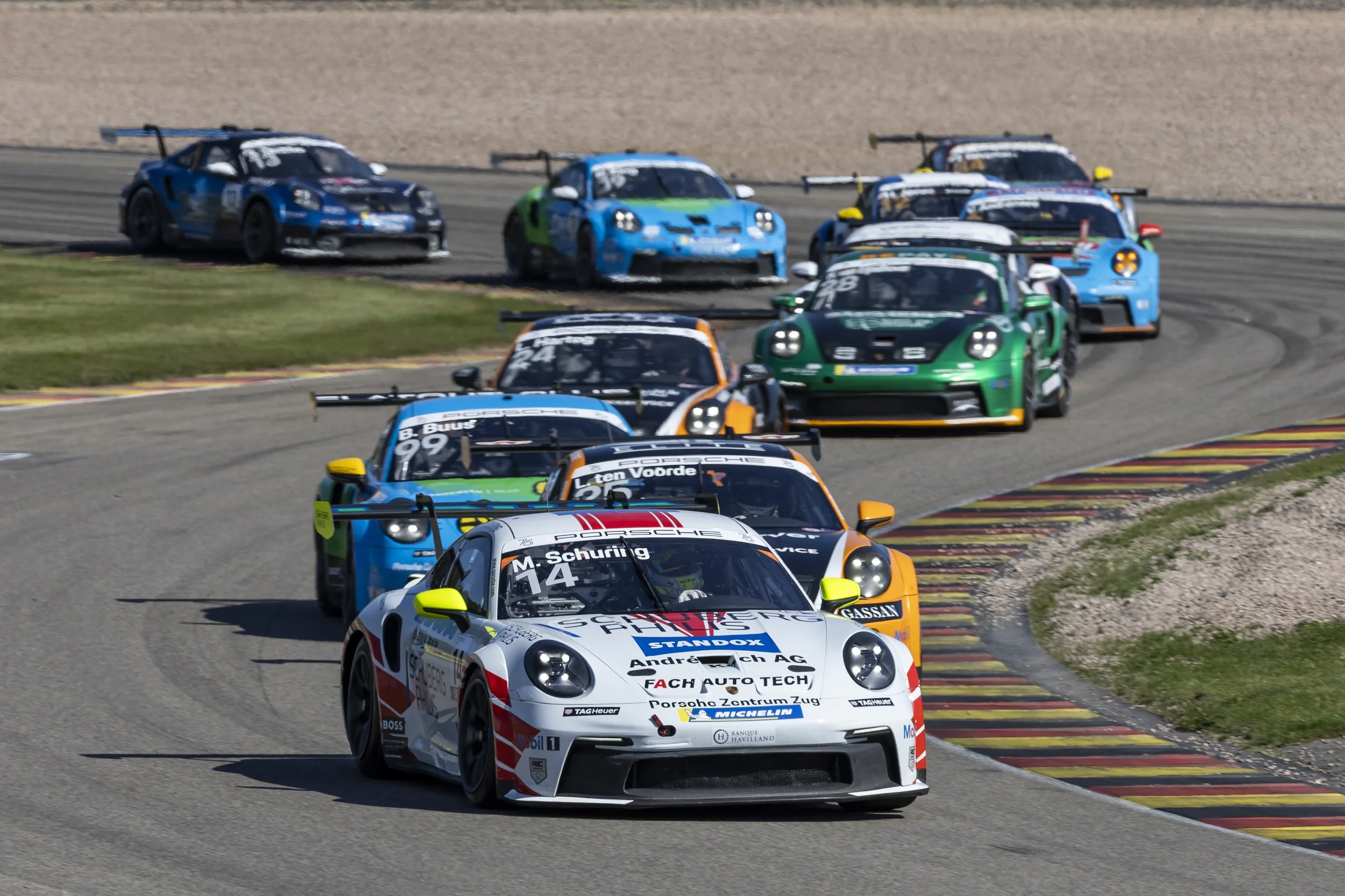 Morris Schuring youngest winner in Porsche Carrera Cup Deutschland history