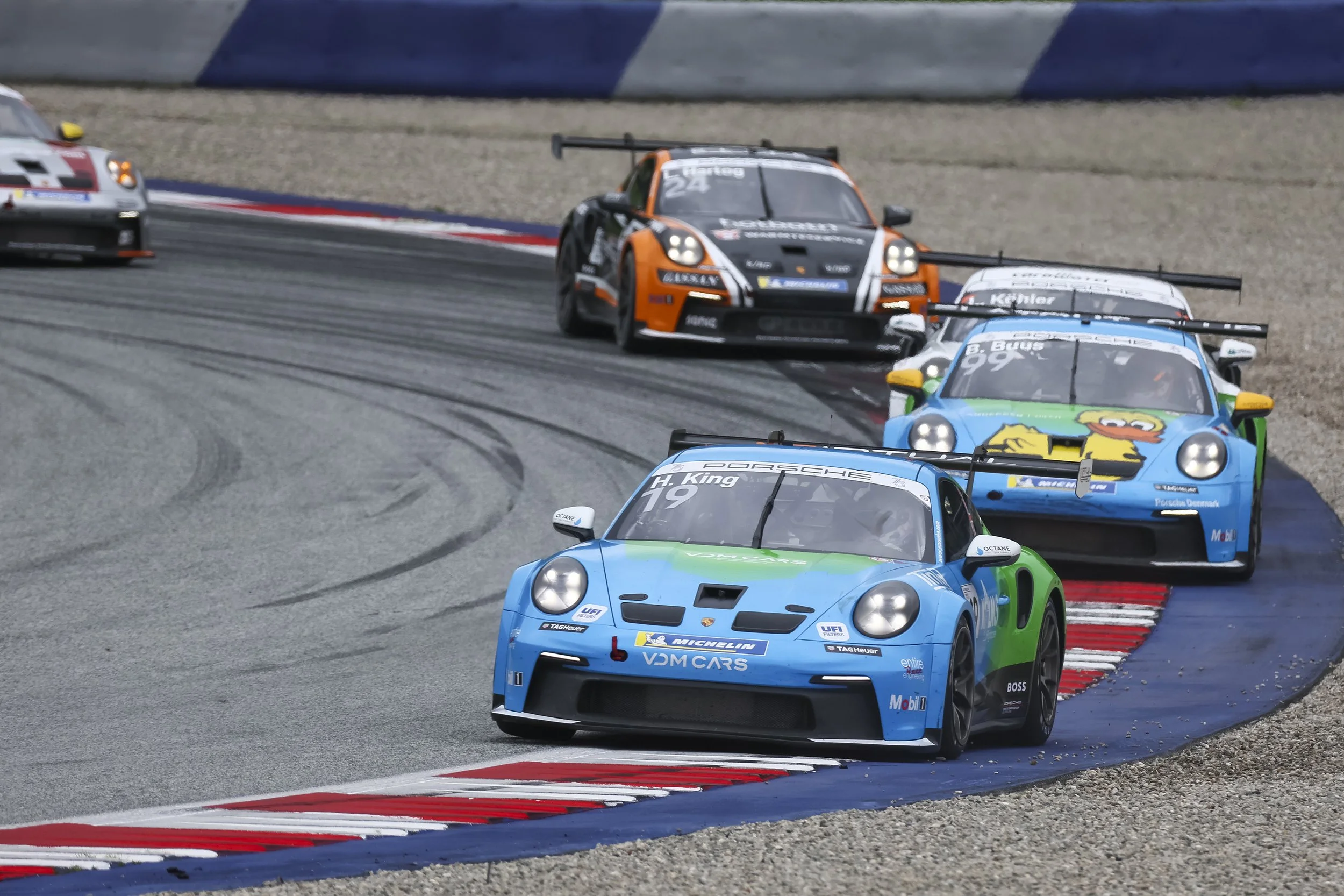 Harry King strengthens Carrera Cup Deutschland challenge with double podium