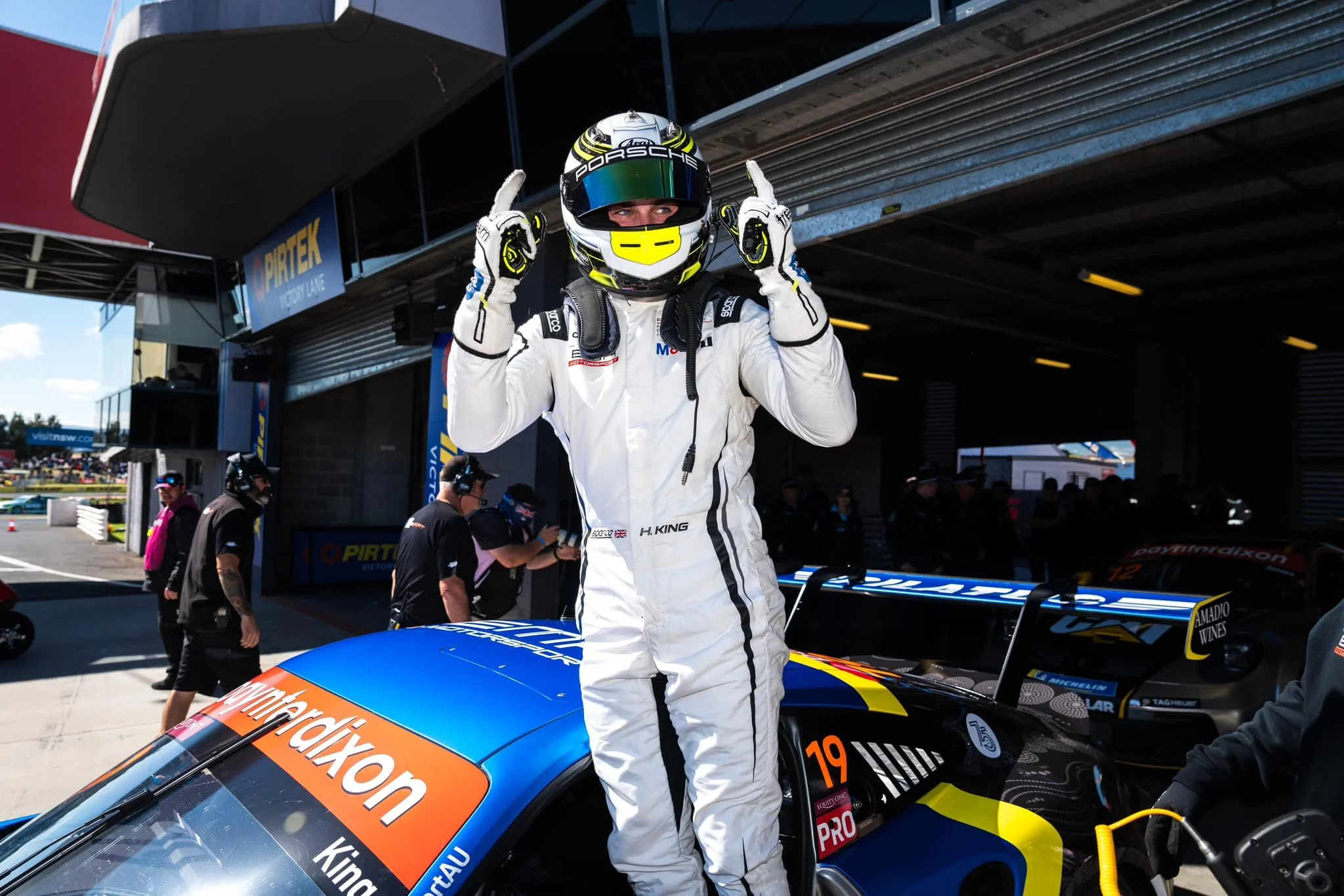 Harry the new Bathurst Porsche King after completing Sunday sweep