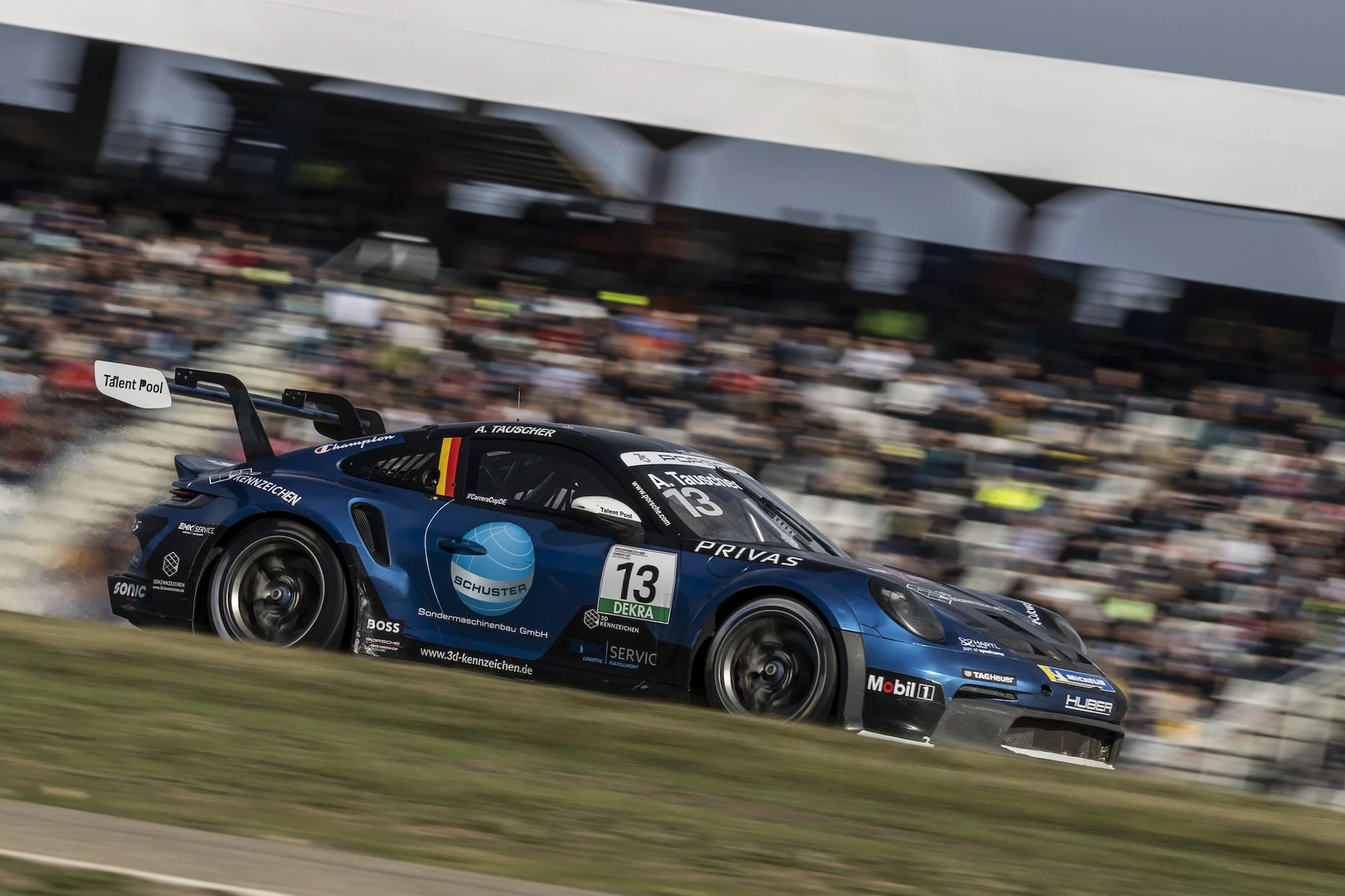 Huber Racing finishes Porsche Carrera Cup season on podium
