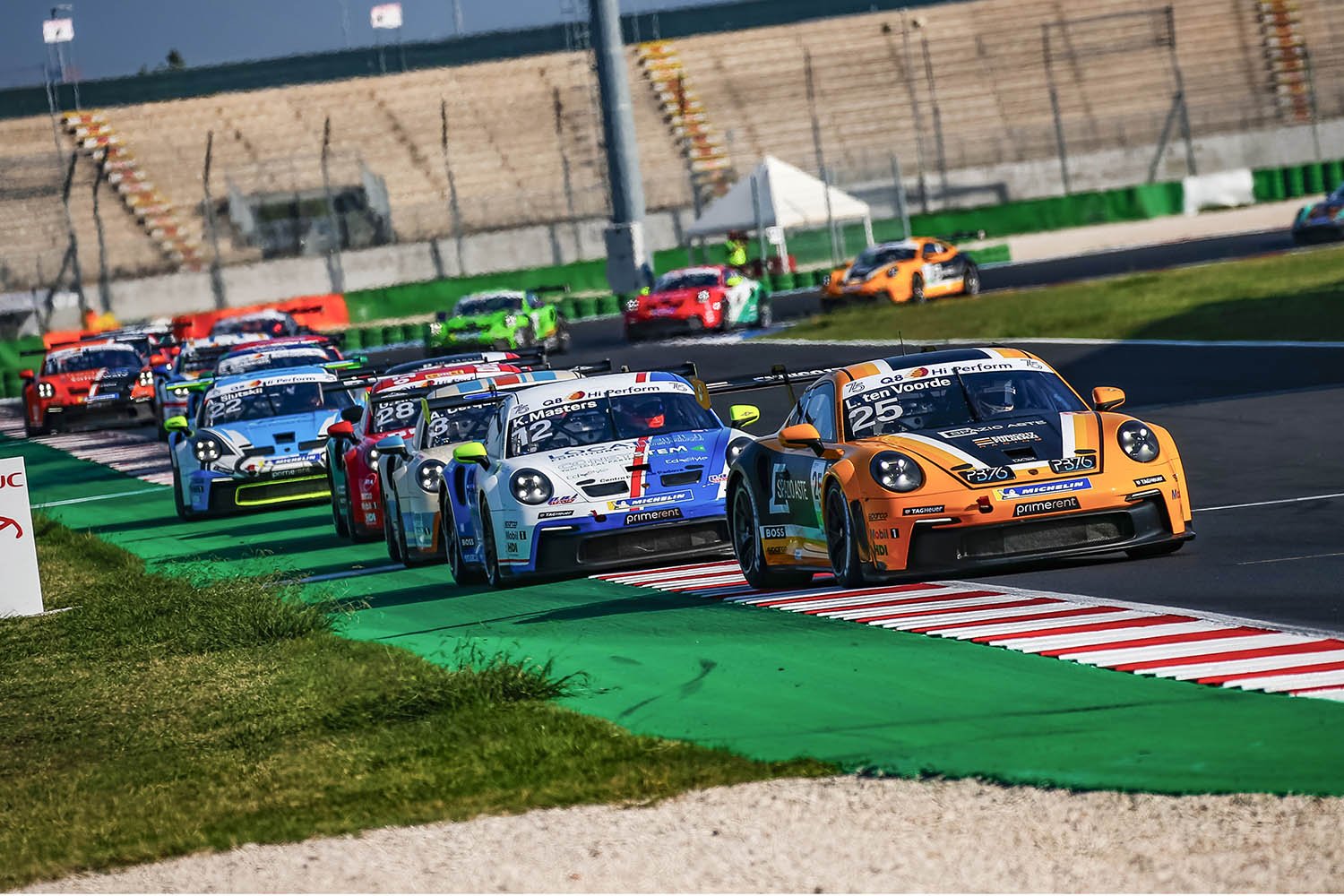 Porsche Carrera Cup Italia at the most prestigious and passionate of settings