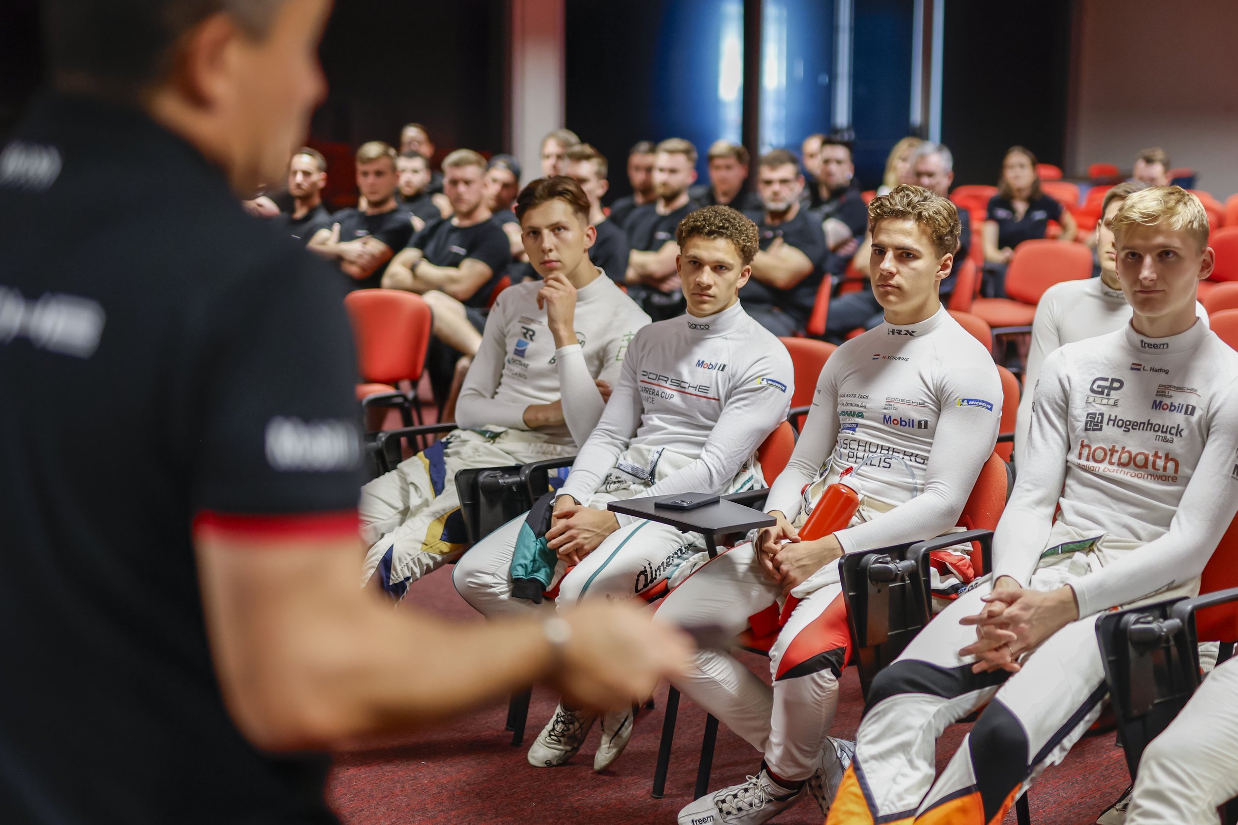 Dynamic dozen: Twelve young racers take to the track eager to become the next Porsche Junior