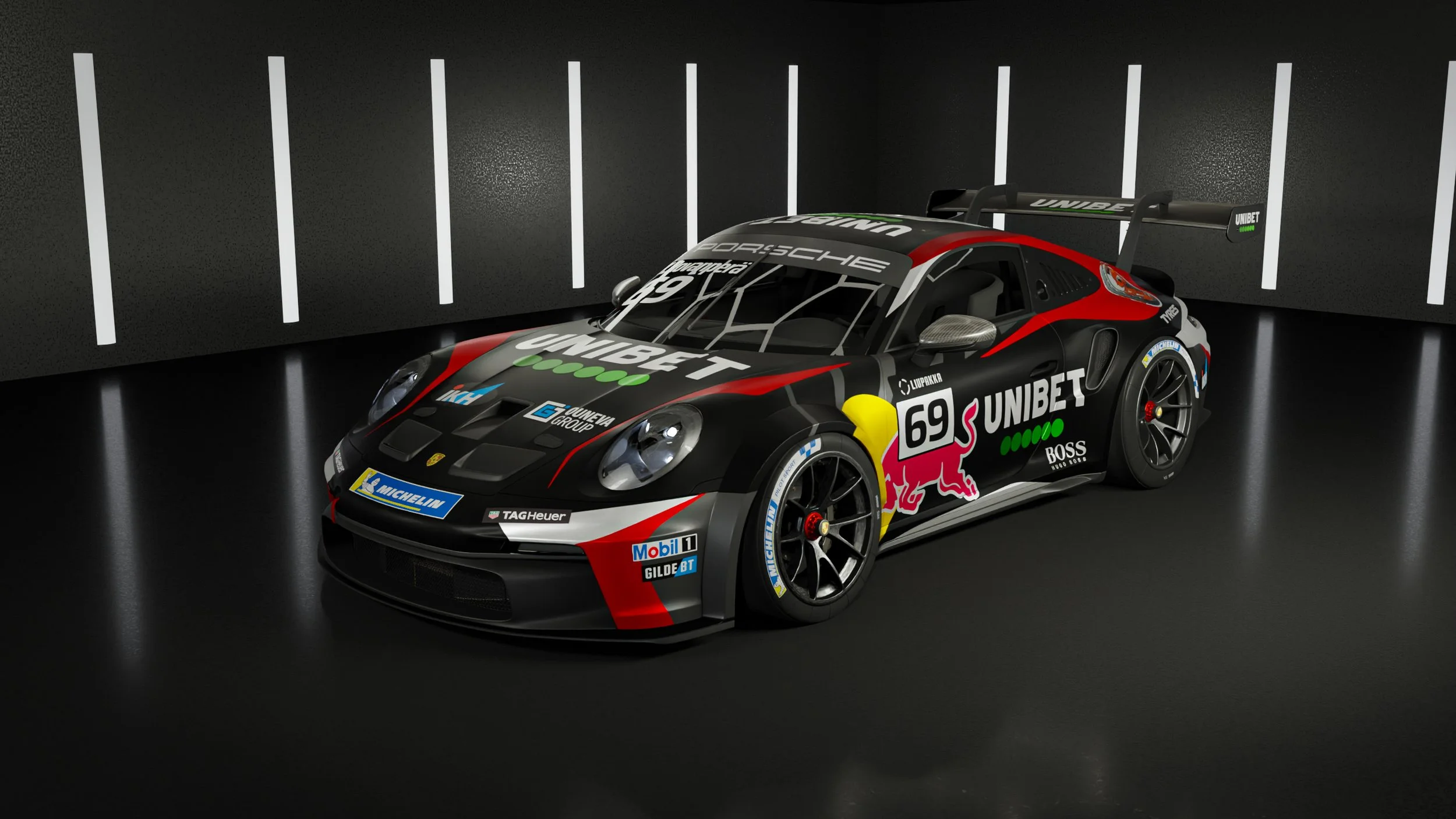 Kalle Rovanperä will race in the Porsche Carrera Cup Benelux in season 2024