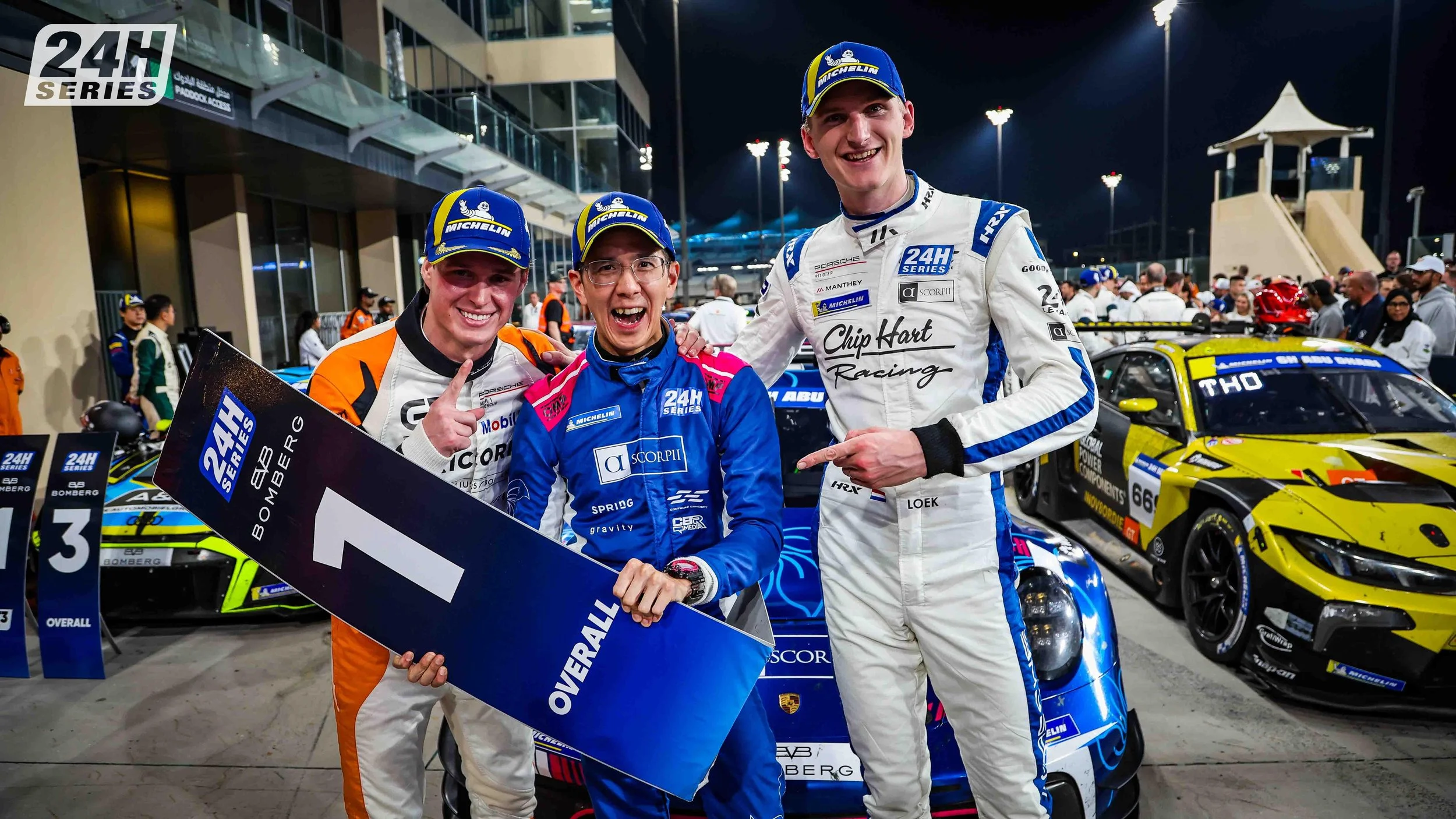 Win For Porsche Squad Herberth Motorsport In Exciting Michelin 6H ABU DHABI