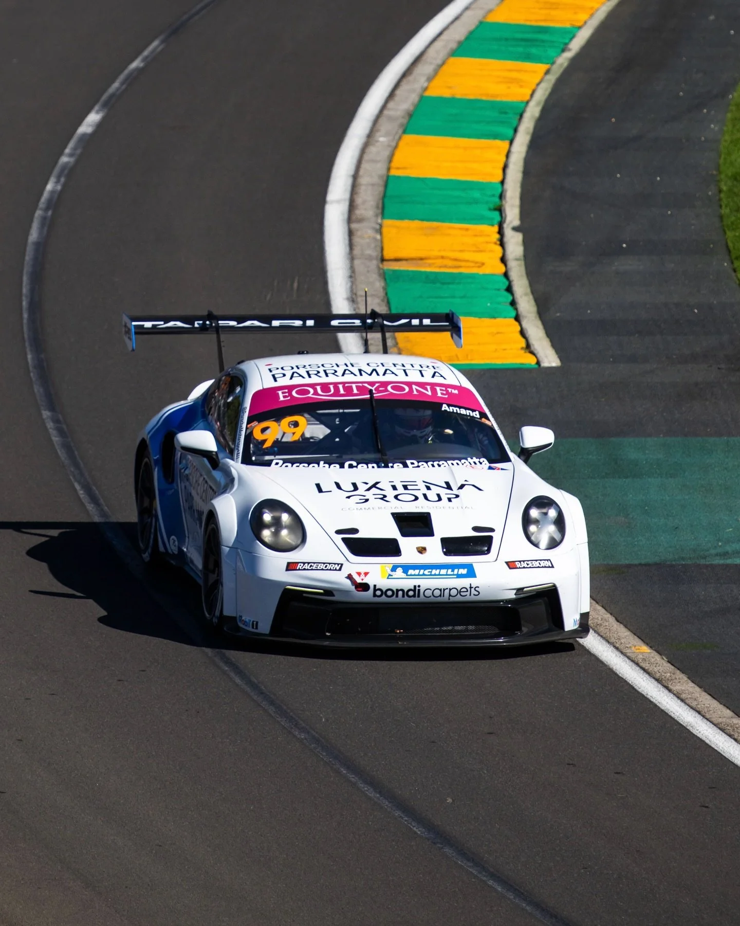 Amand charges to stunning Grand Prix win