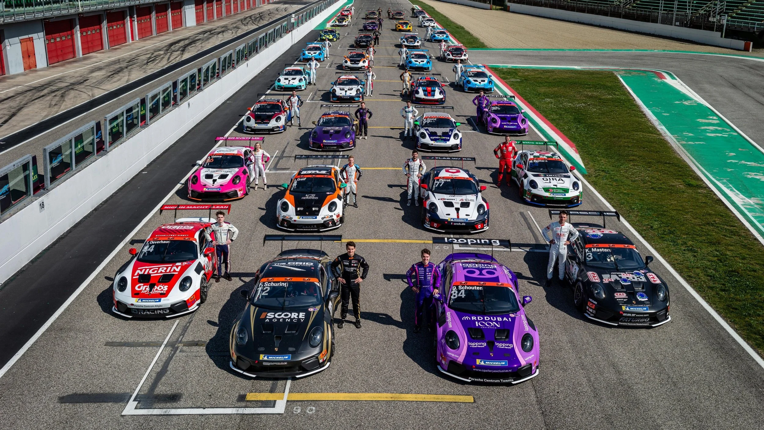 New car, full grid: Porsche Sixt Carrera Cup Deutschland