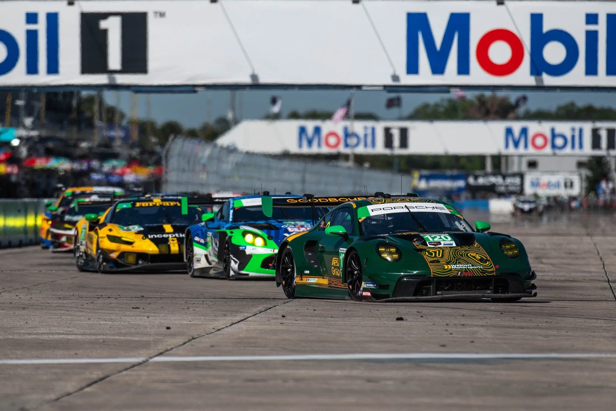 Wright Motorsports Scores Third Place Finish in the Twelve Hours of Sebring