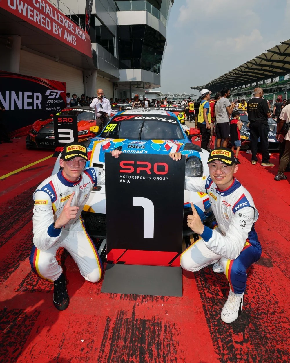 Sepang Race 1: Absolute's Huang and Ghiretti celebrate victory in season opener