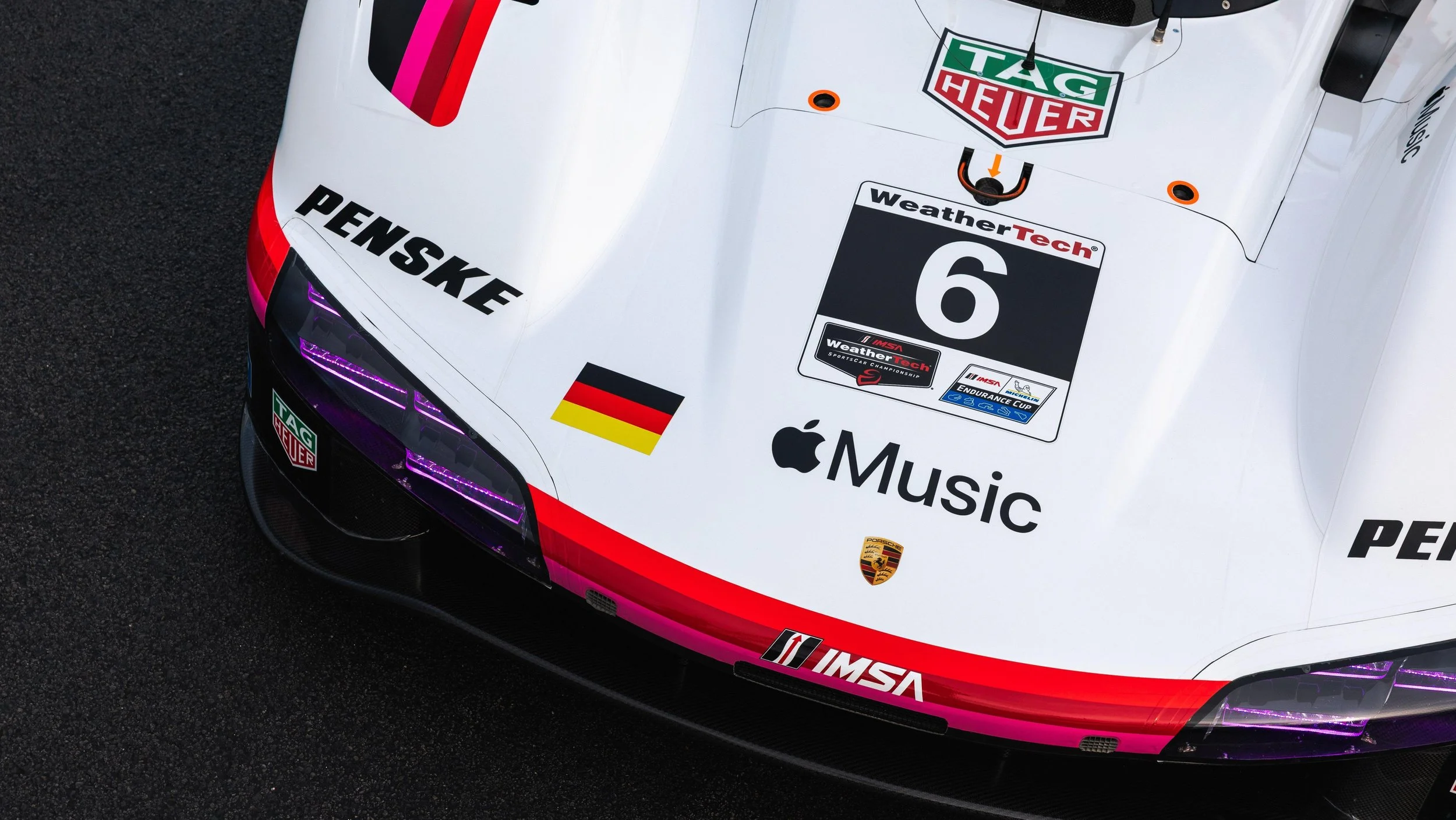 Porsche 963 brings the colors of Apple Music to Long Beach