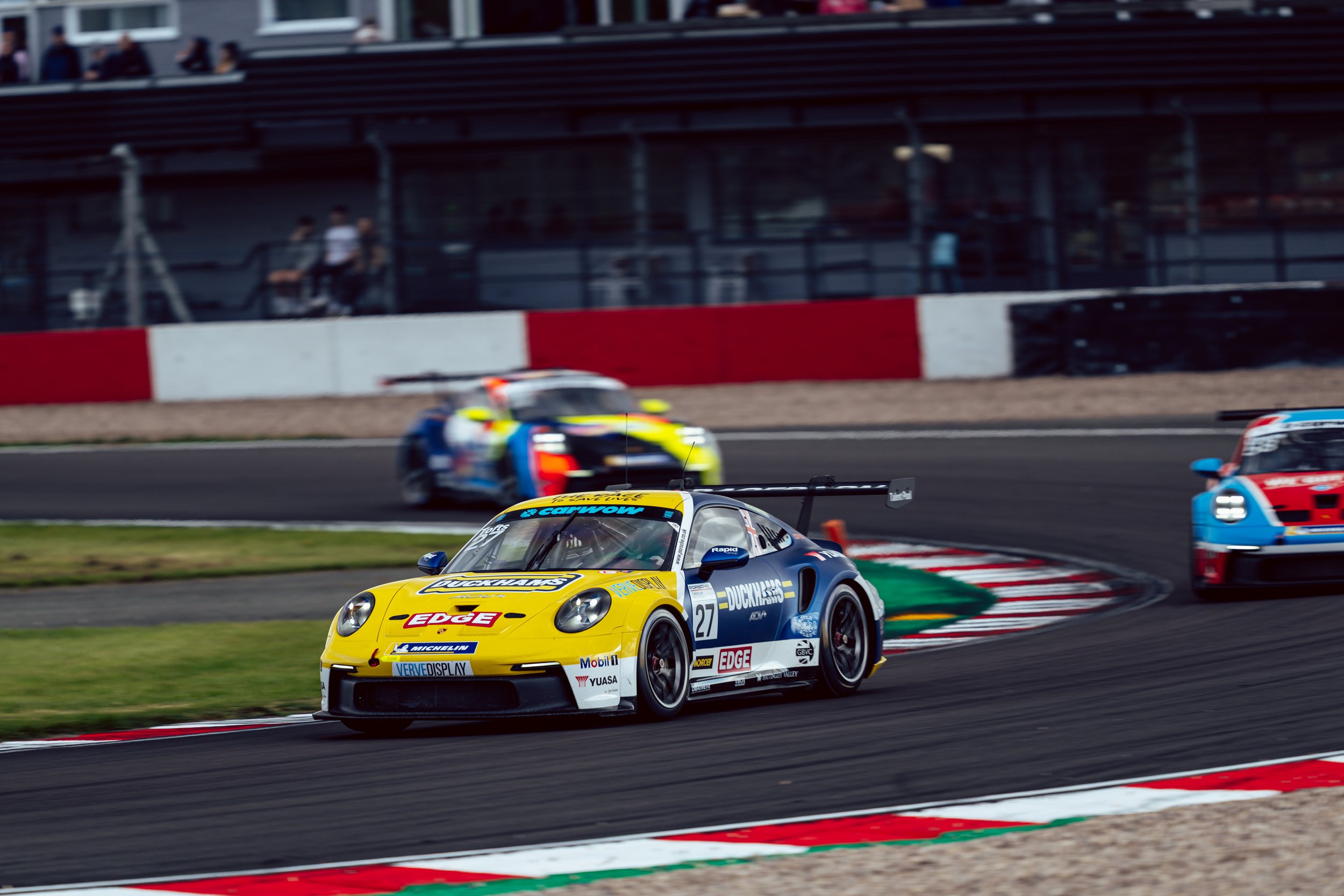 Tofts takes rookie podium in Porsche Carrera Cup debut weekend