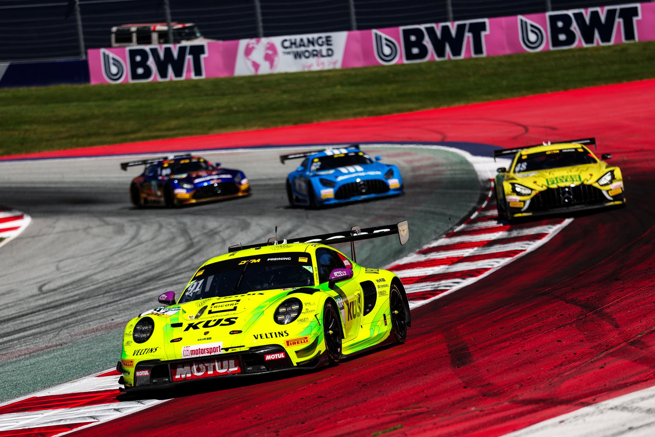 Dream start for Porsche and Preining at the Red Bull Ring