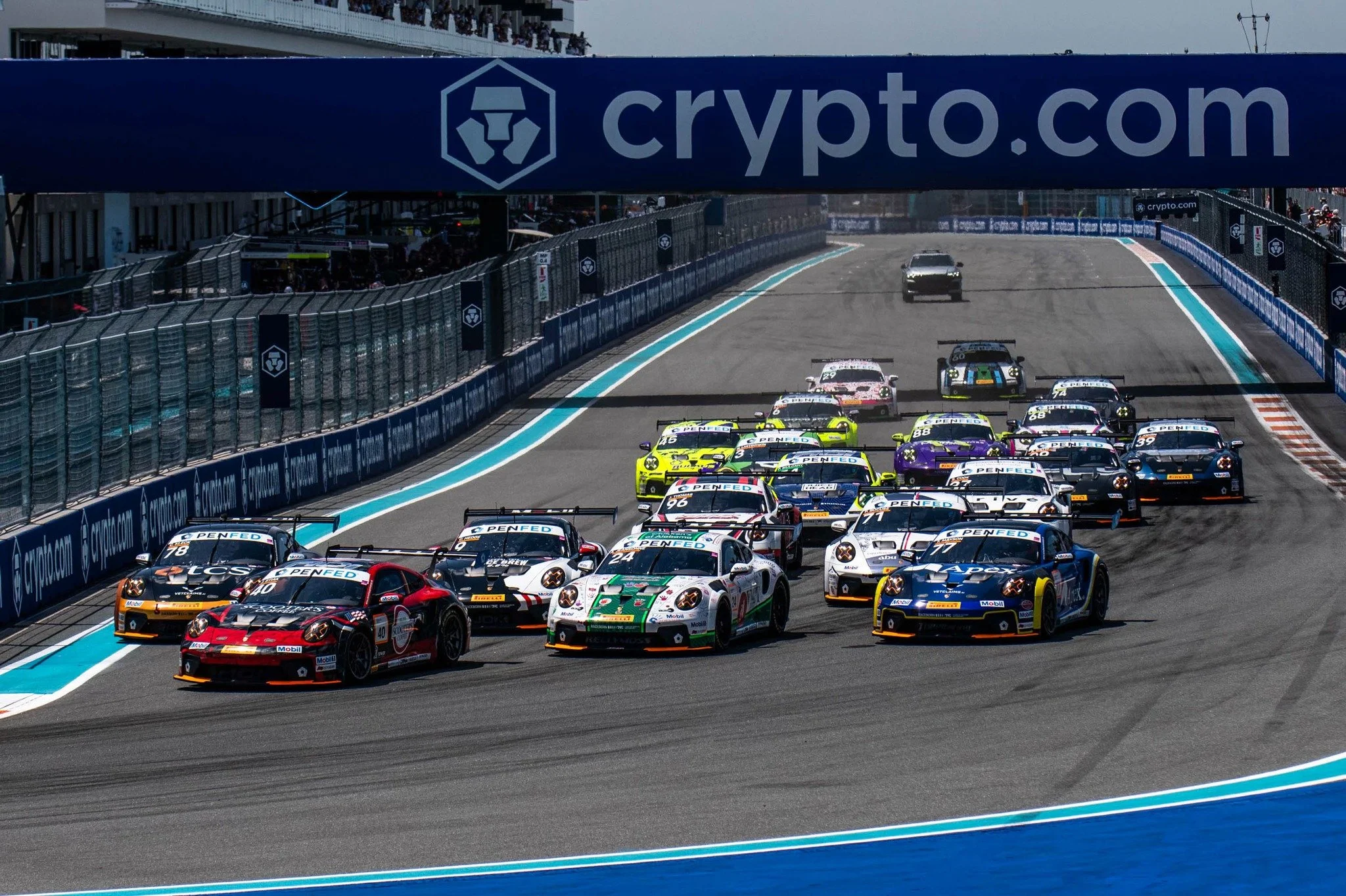 Hedge dodges Miami drama to take first American Porsche win