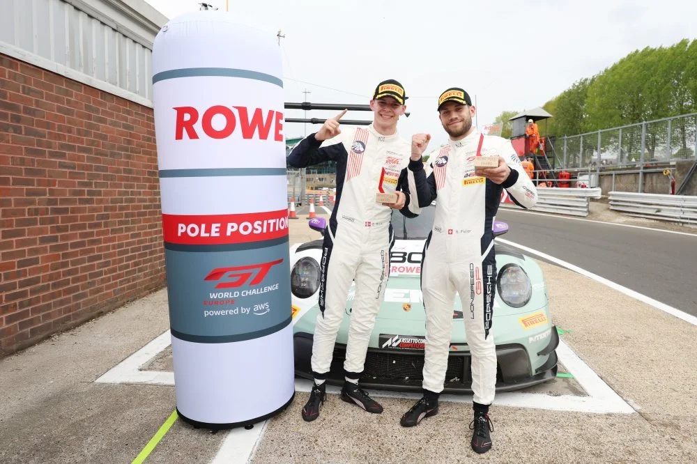 Lionspeed Porsche dominates with double pole at Brands Hatch &nbsp;