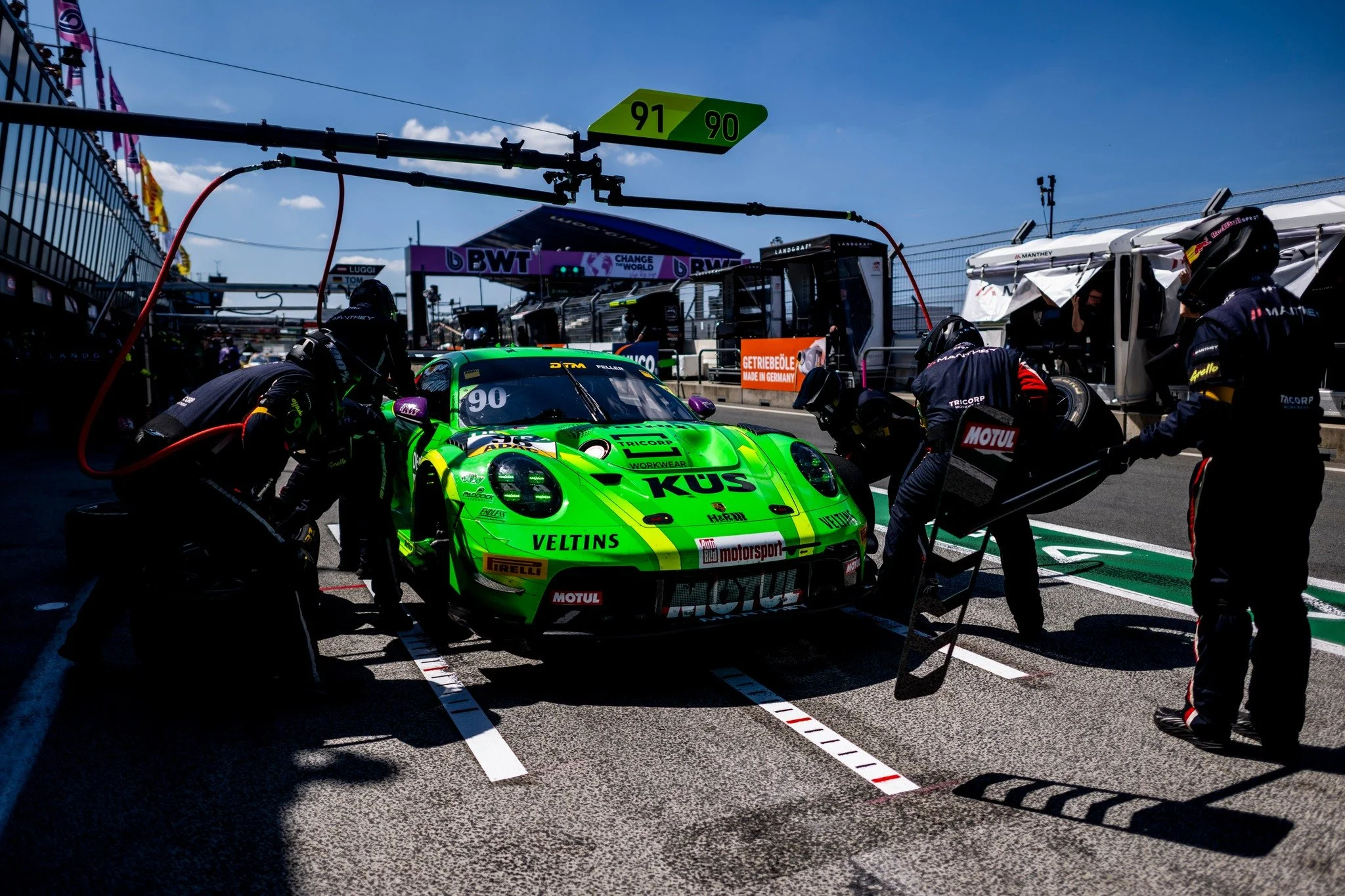 Four top-ten finishes for Manthey at the DTM race weekend in Zandvoort