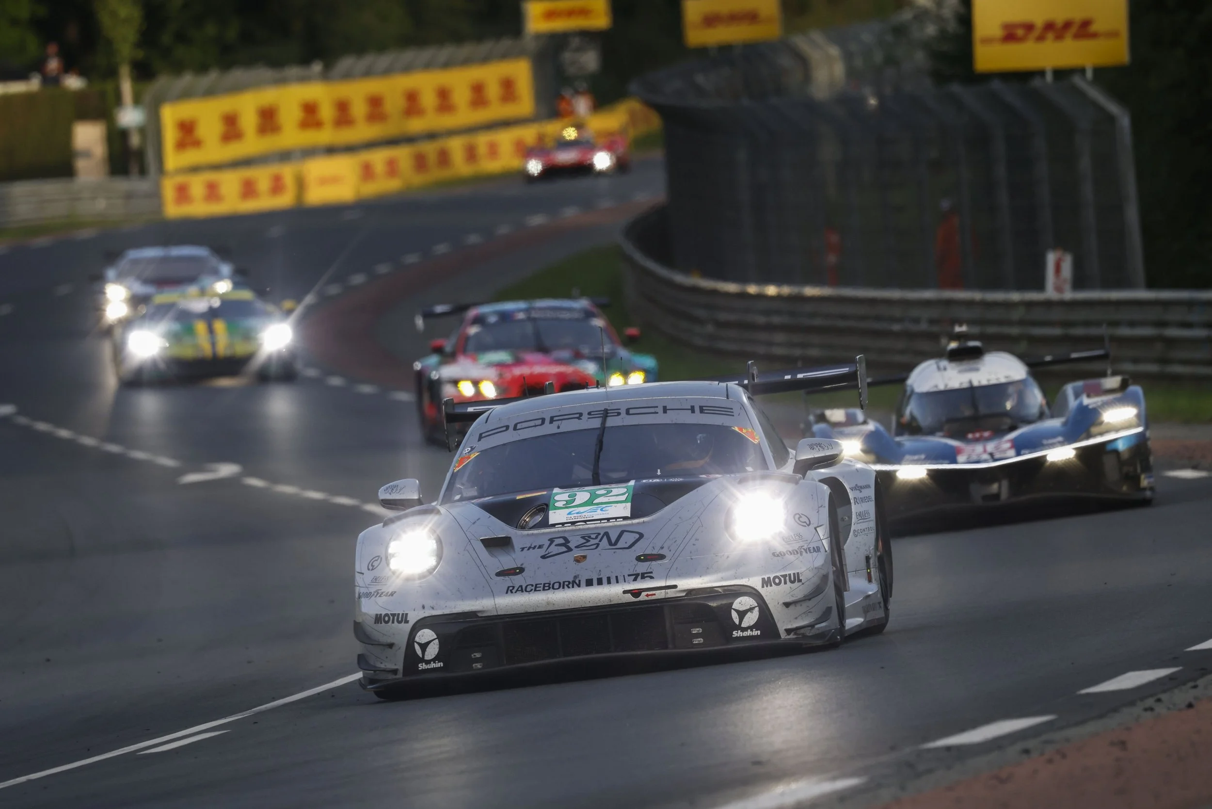 Porsche customer team Manthey faced a challenging Le Mans race