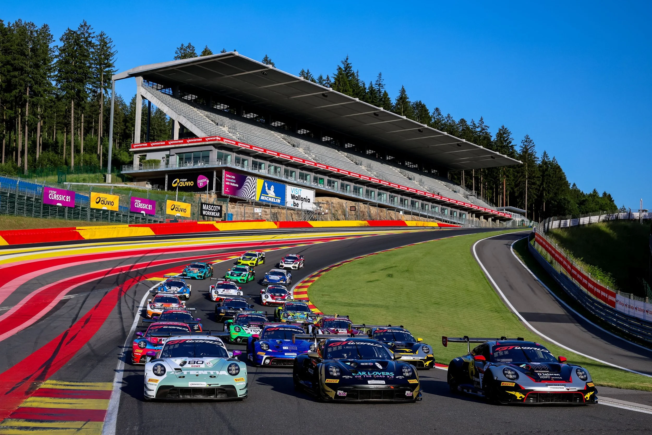 15 Porsche 911 GT3 R set to compete in the 24 Hours of Spa-Francorchamps