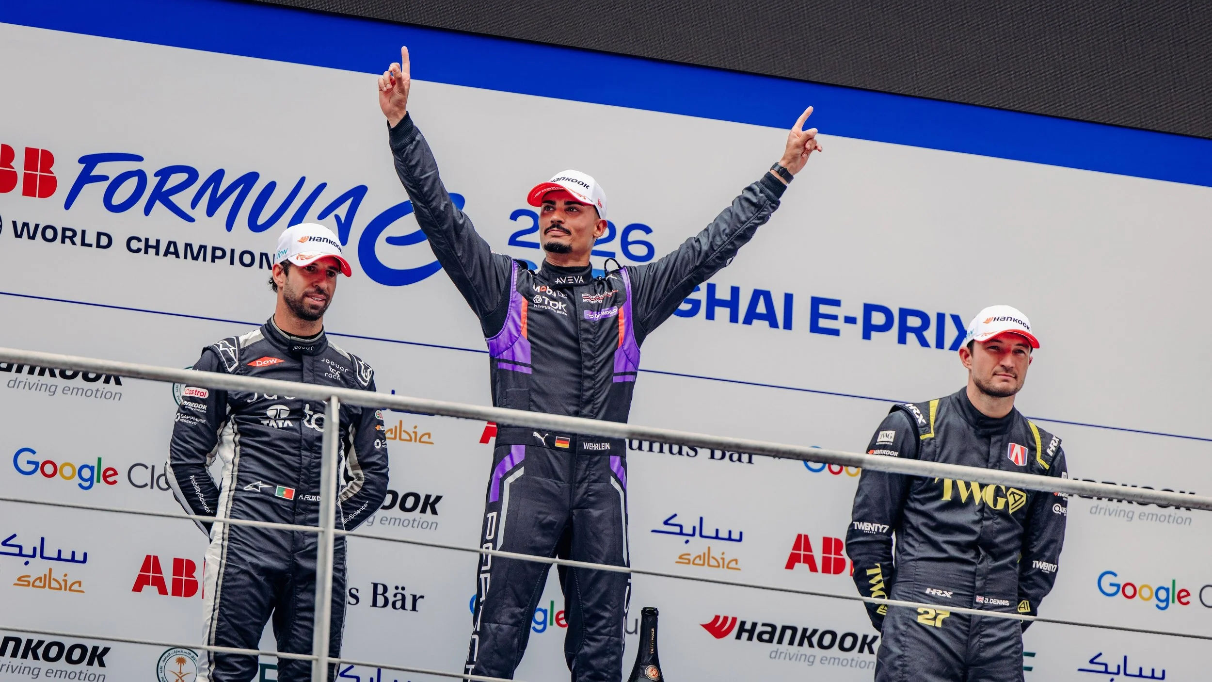 Pascal Wehrlein celebrates second win of the season in Shanghai