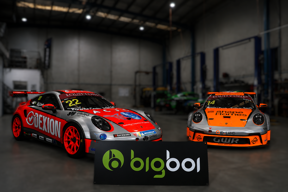 bigboi partners with Porsche Equity-One Carrera Cup Australia
