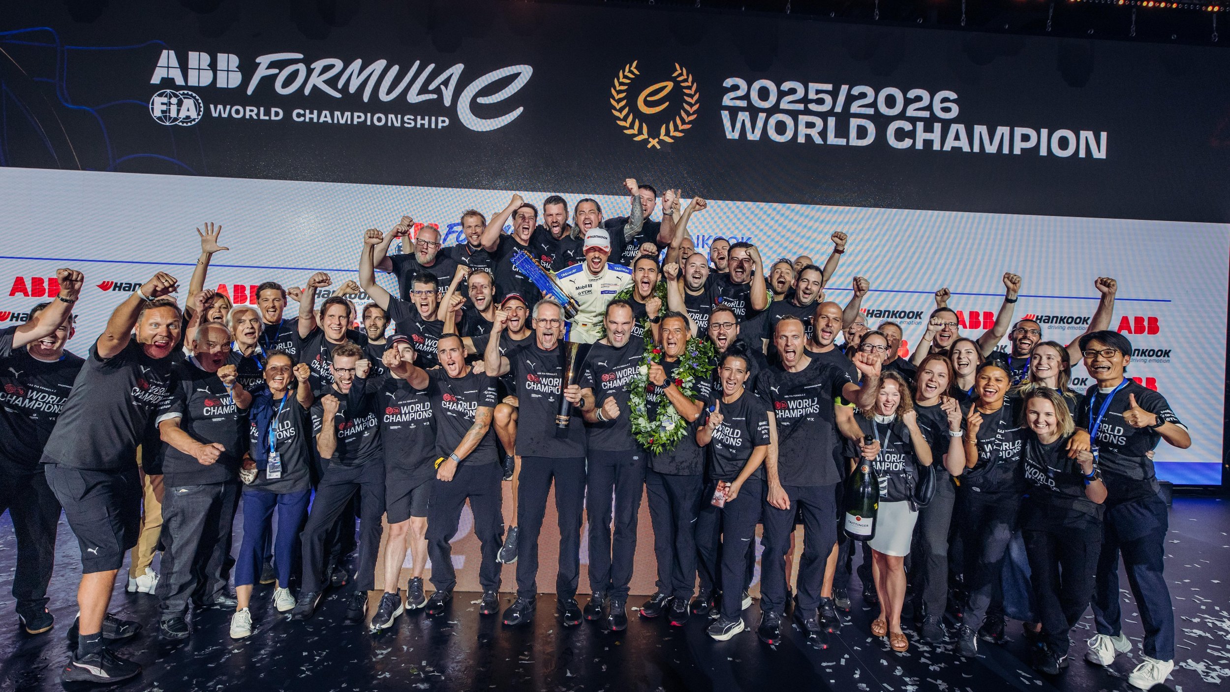 Pascal Wehrlein becomes Formula E World Champion again with Porsche