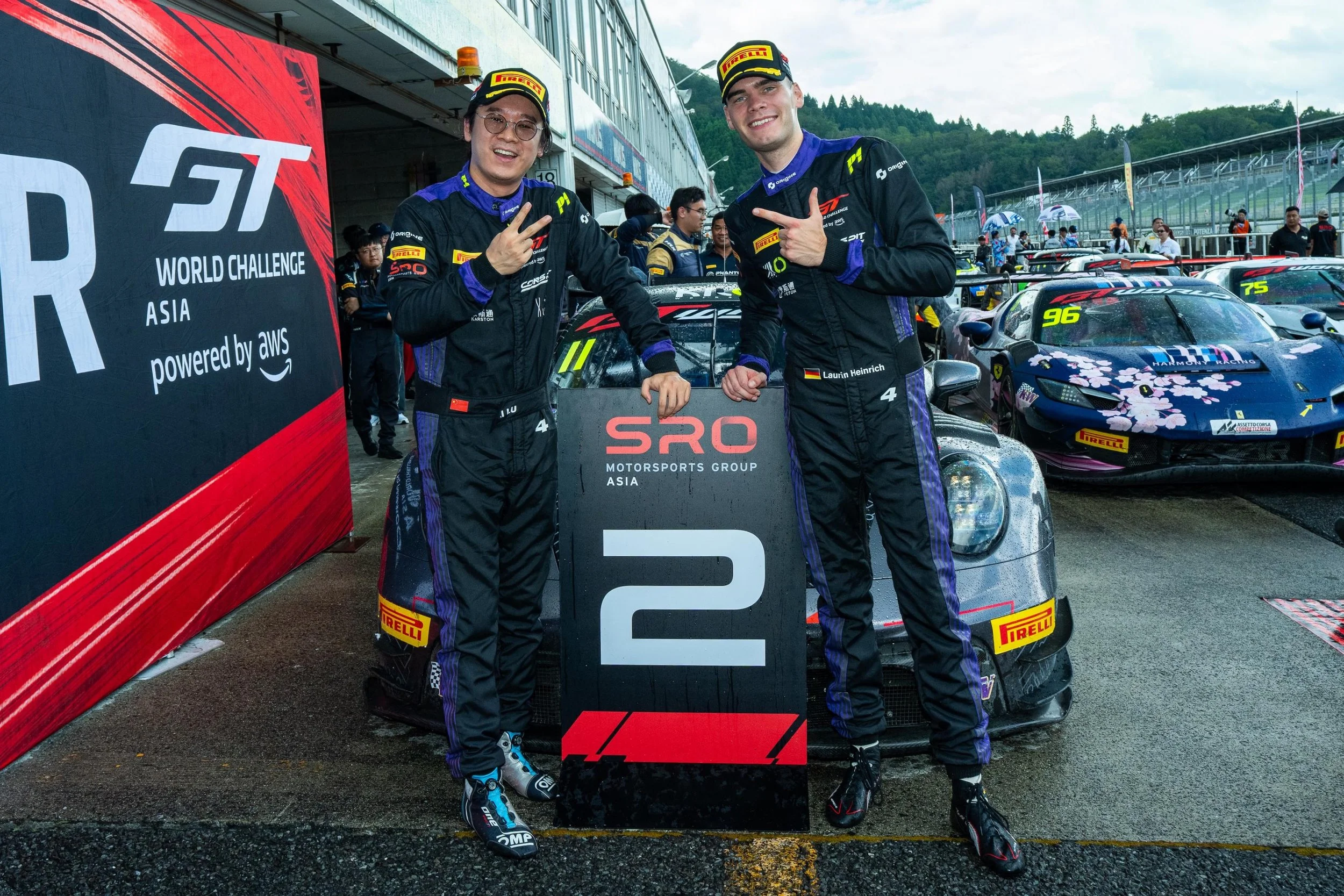 Porsche earns crucial GT World Challenge Asia podium at Okayama