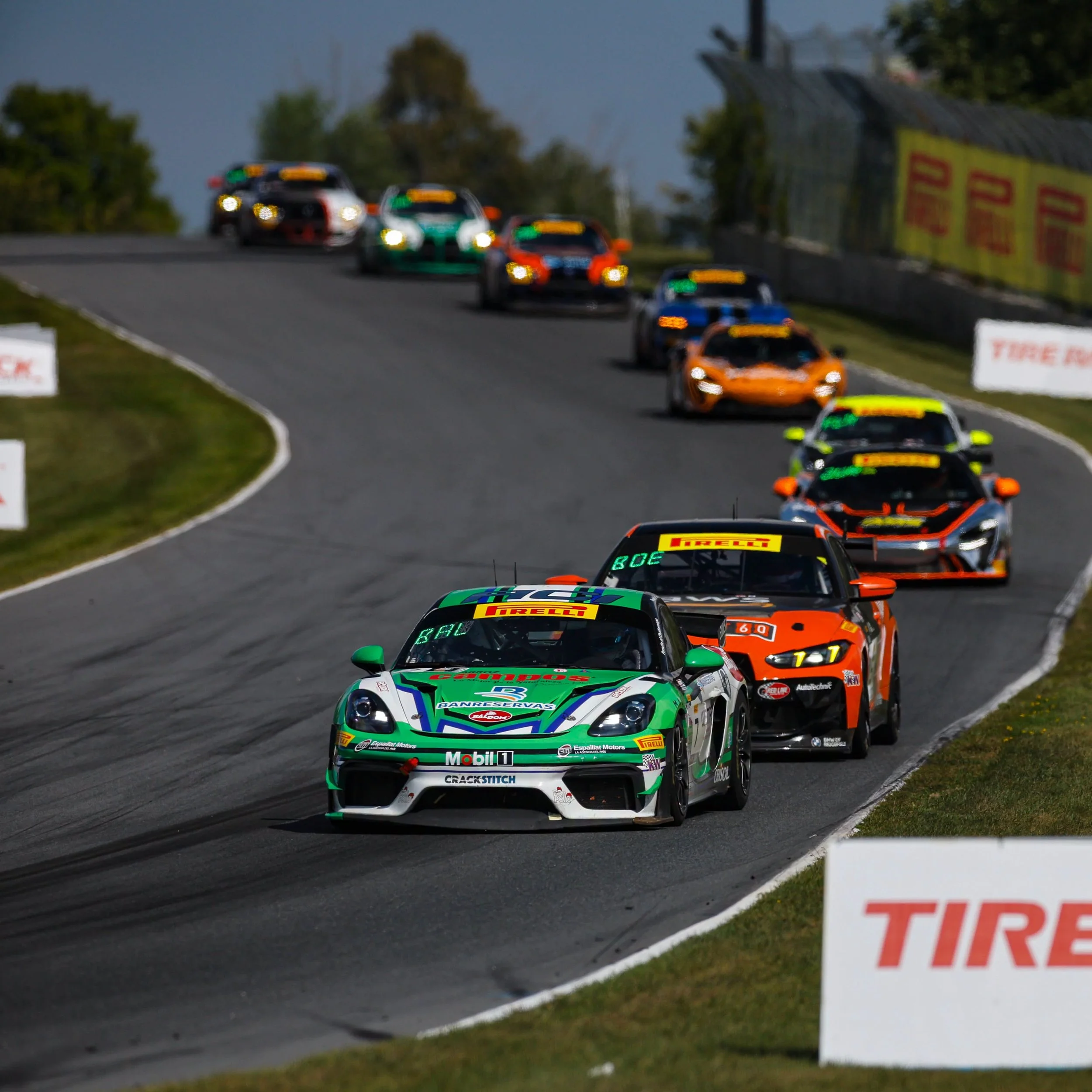 ACI Motorsports Perseveres to the GT4 America Podium in Wet and Wild Weekend