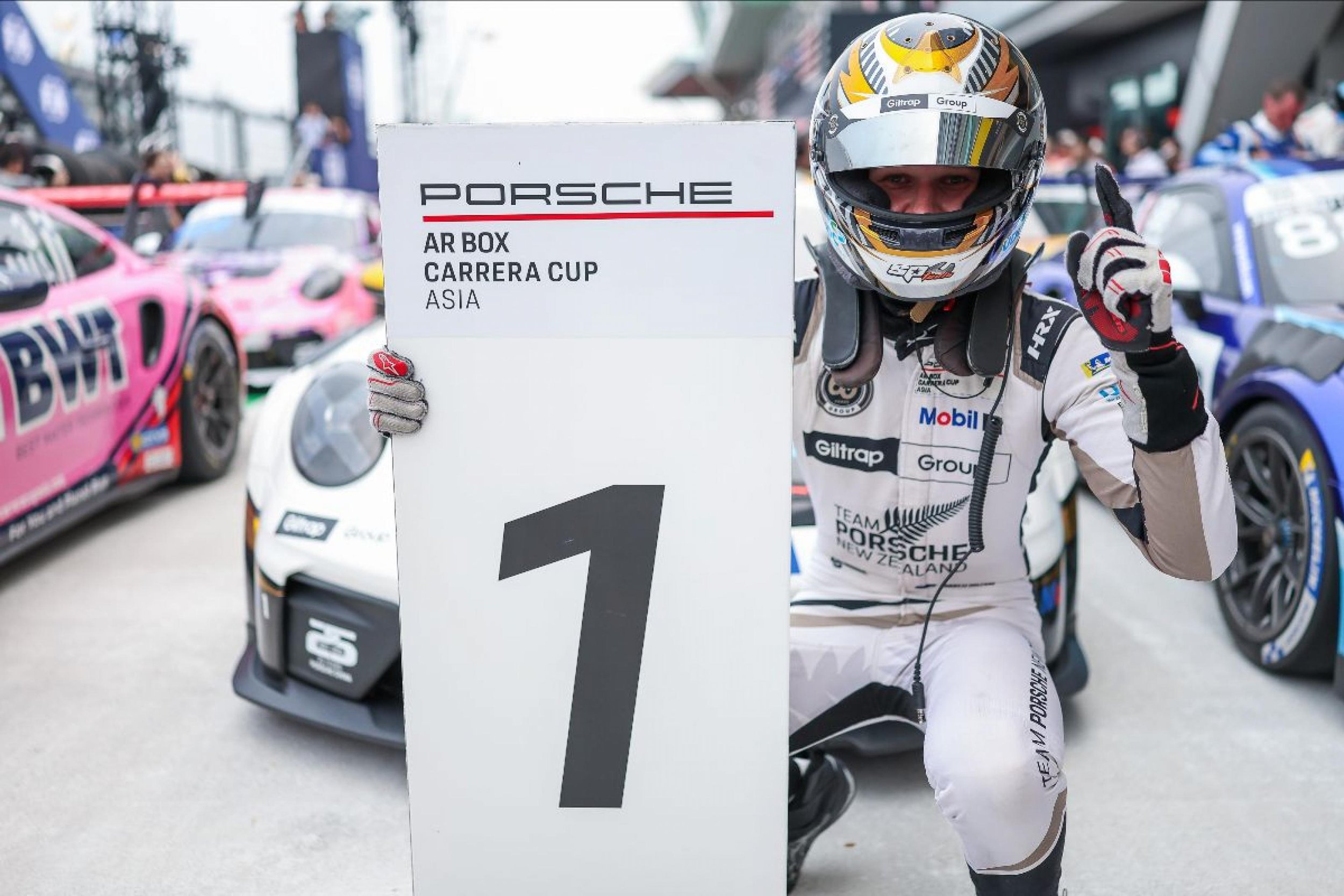Marco Giltrap crowned 2026 Porsche ARbox Carrera Cup Asia champion 