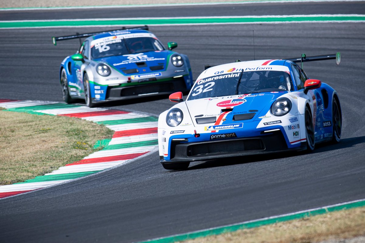 Porsche Carrera Cup Italia, Quaresmini finds success in race 1 at Mugello —  PorscheSport | Latest Motorsport News & Interviews