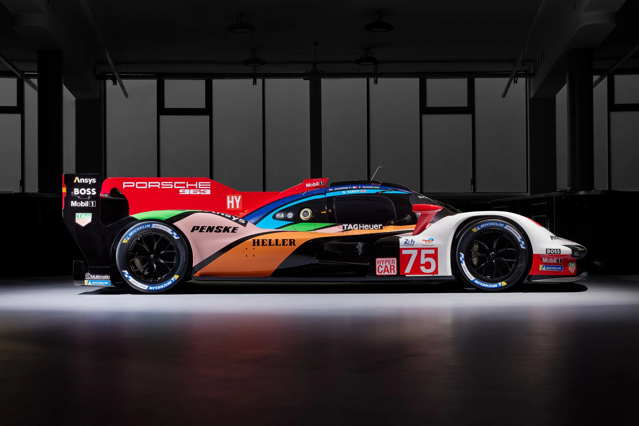 Strong partners for the three worksPorsche 963 at the Le Mans 24 Hours