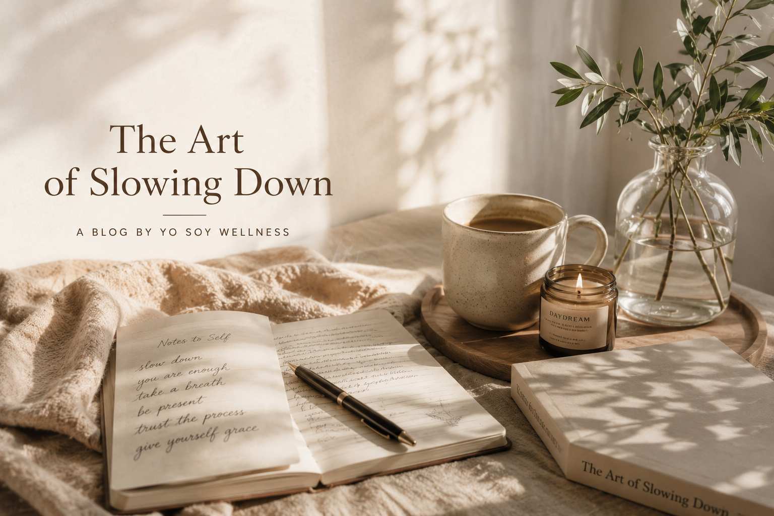 The Art of Slowing Down