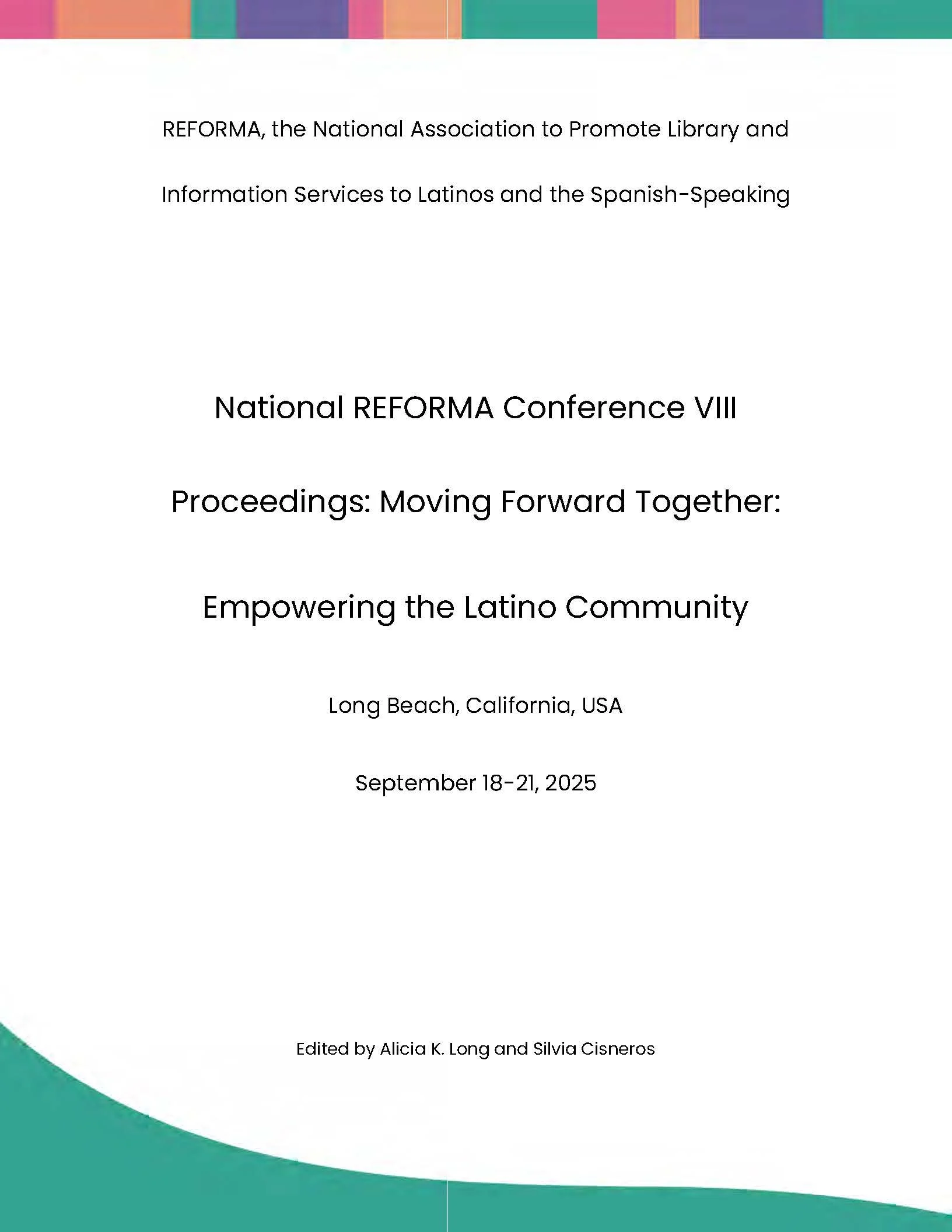 Cover letter of the RNCVIII proceedings