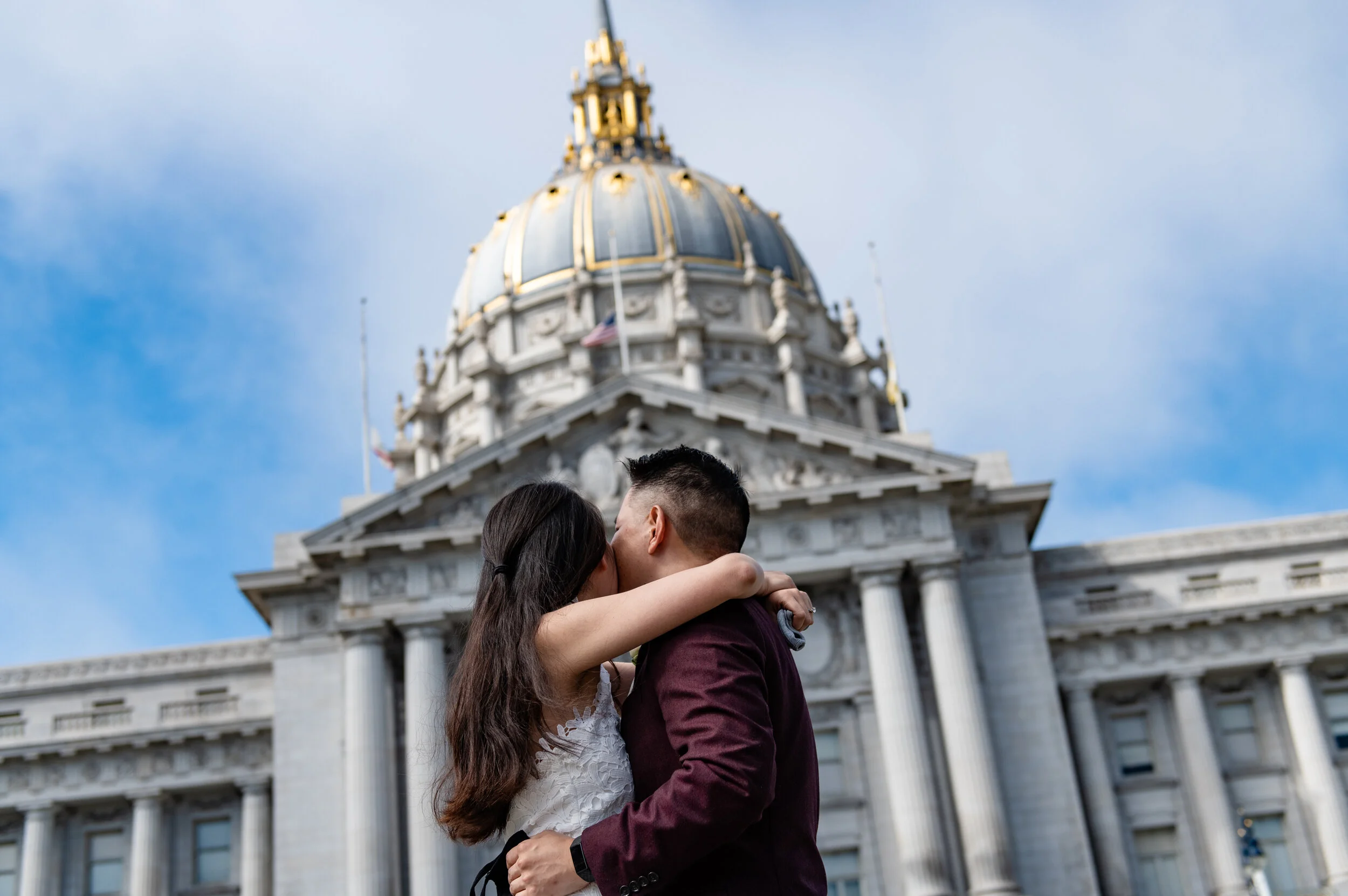 Alyssa + Eugene City Hall