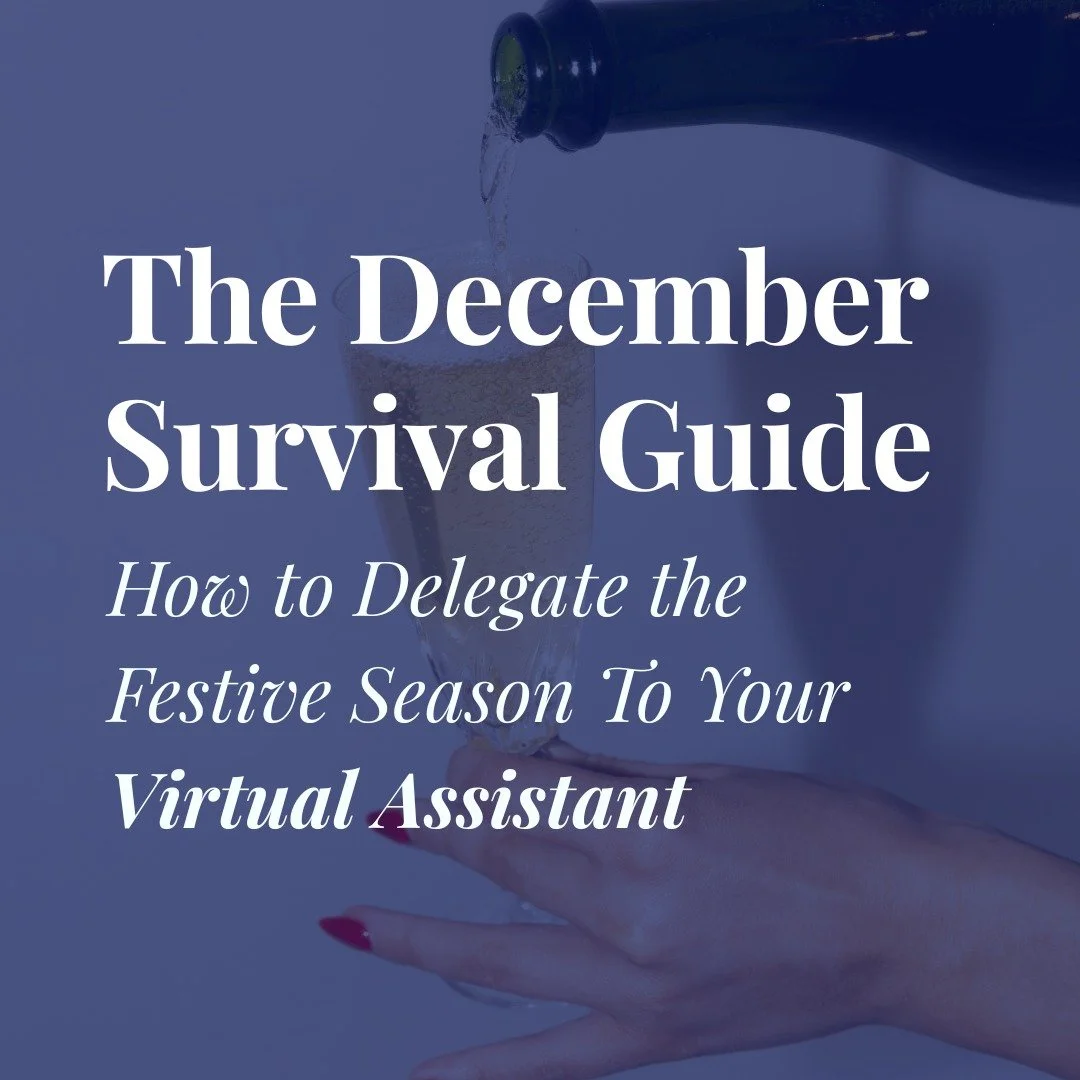 Your December survival plan starts now....

Imagine a Christmas you actually have time to enjoy. 

The mulled wine won't be gulped between tasks, it'll be savoured. 

The magic won't be something you're frantically trying to create at the last second