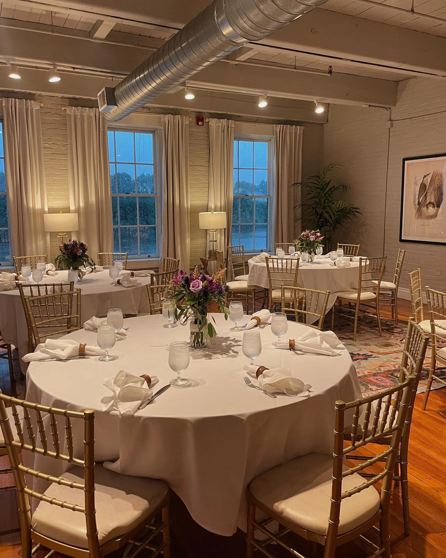 Ever wondered what a private dinner would look like in the Nest? 

We are here to show you! If the space isn&rsquo;t being rented out as a bridal suite (it&rsquo;s main purpose) we often rent it for small brunches or dinner parties! Feel free to inqu