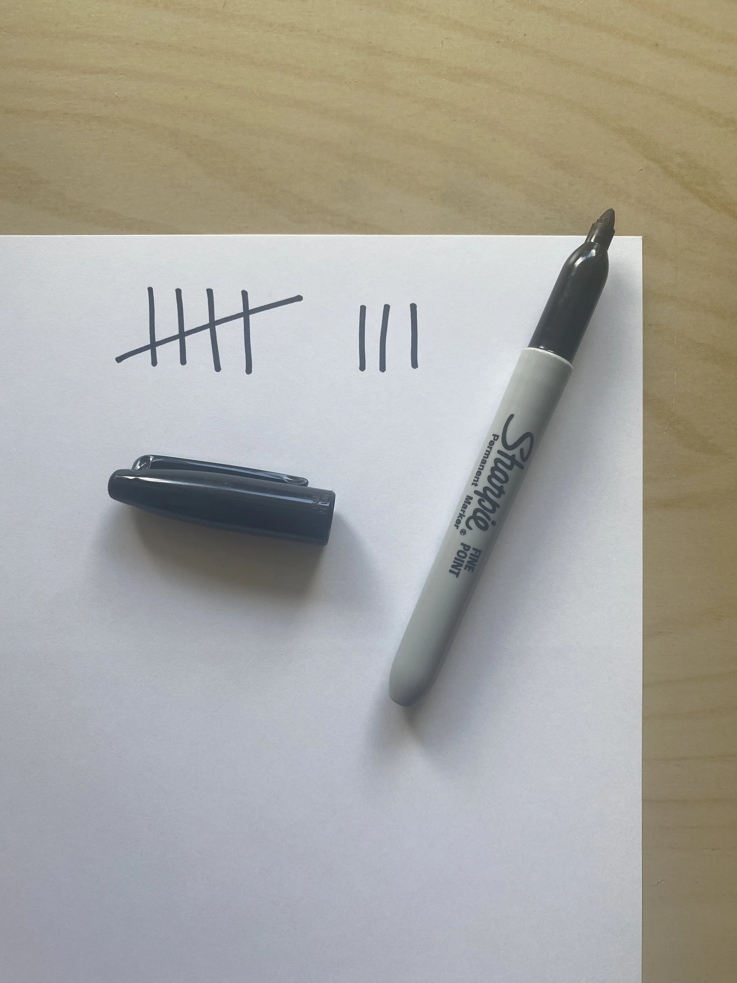 Tally Chart Bribes