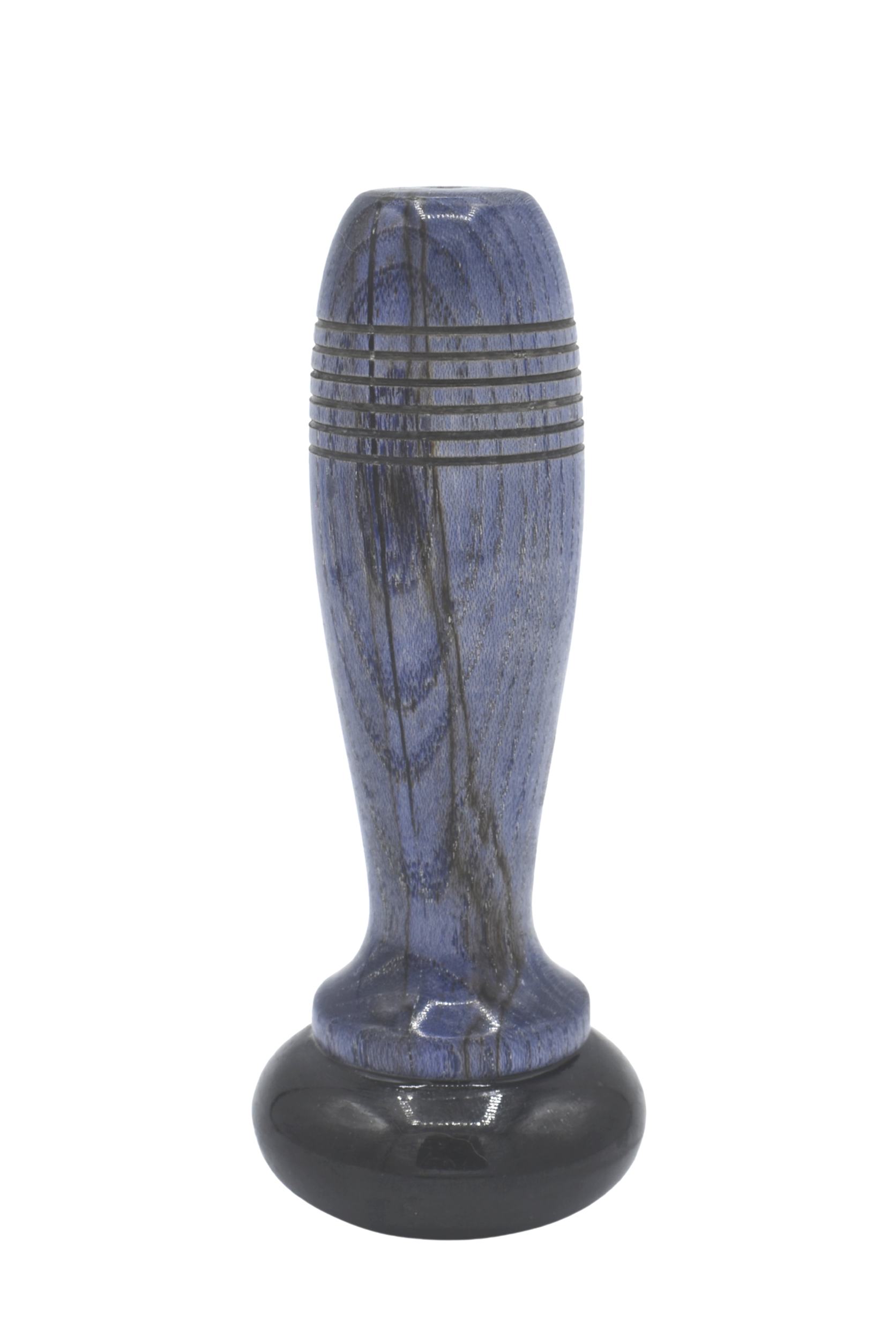 Bouncer Black with Blue Spalted Hackberry