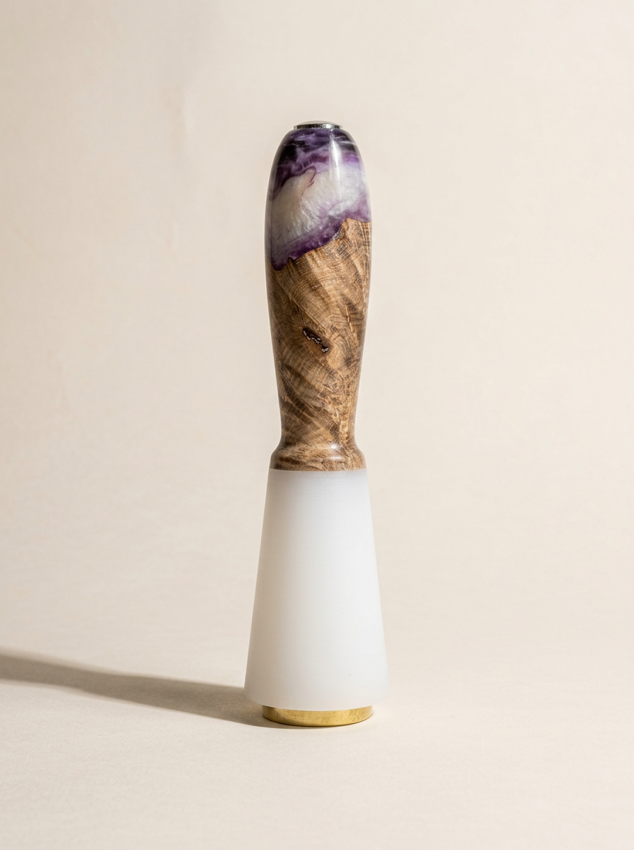 12 oz Tapered Maul – Natural Maple Mother of Pearl